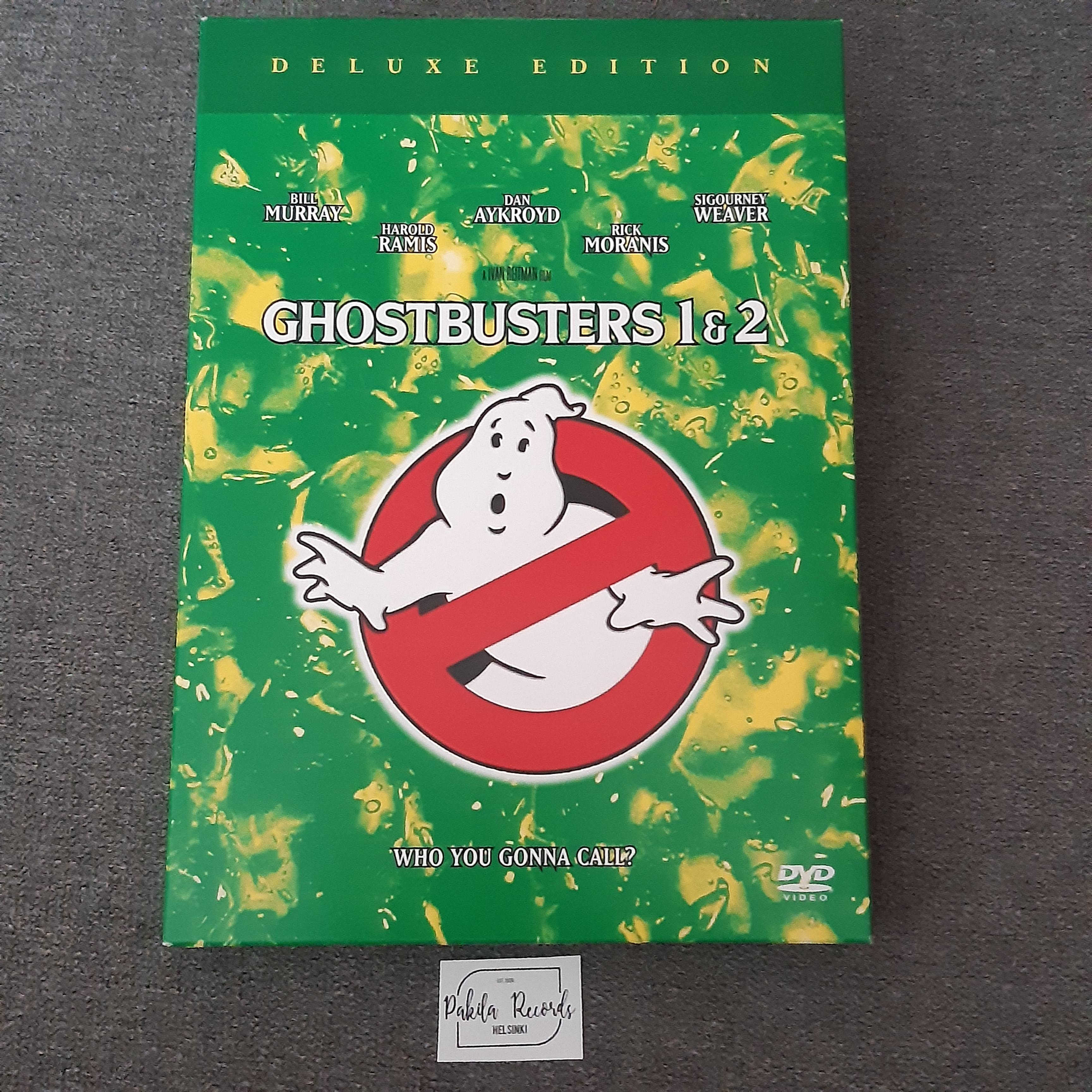 Ghostbusters 1 & 2, Deluxe Edition - DVD (käytetty)