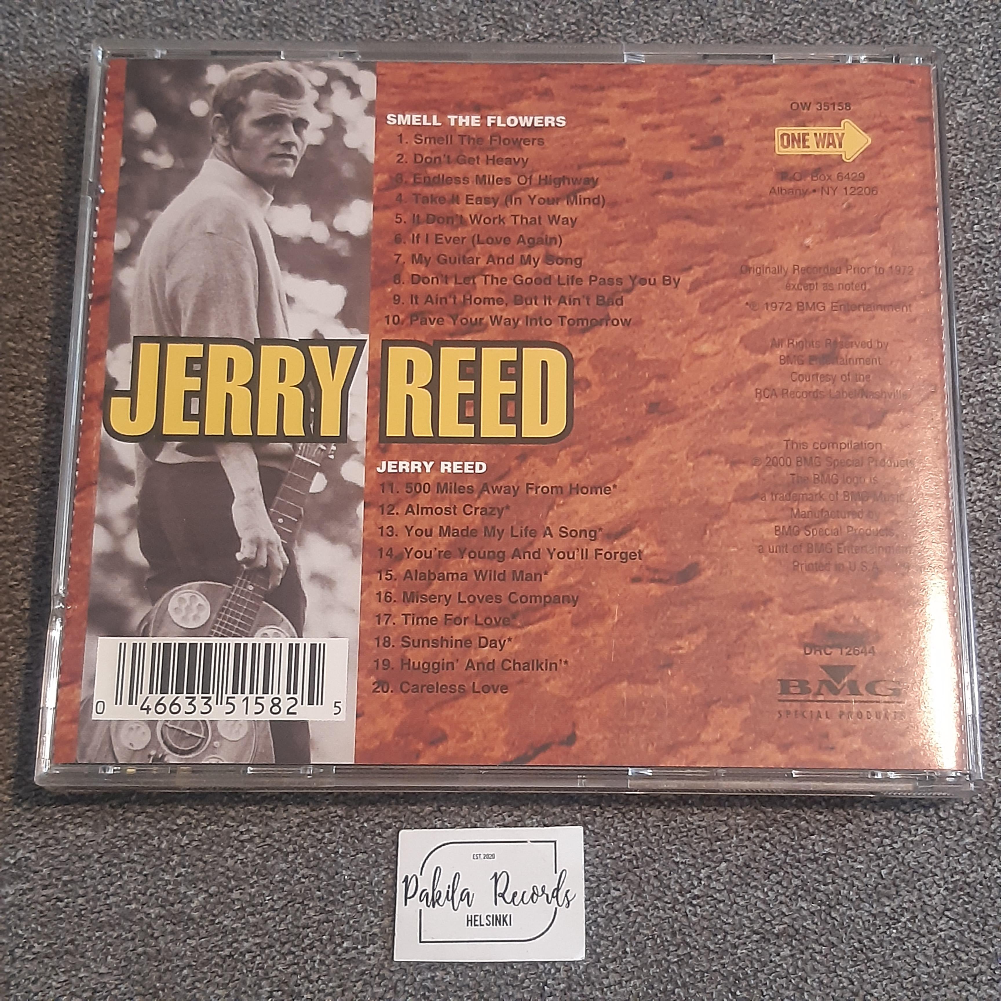 Jerry Reed - Smell The Flowers / Jerry Reed - CD (käytetty)