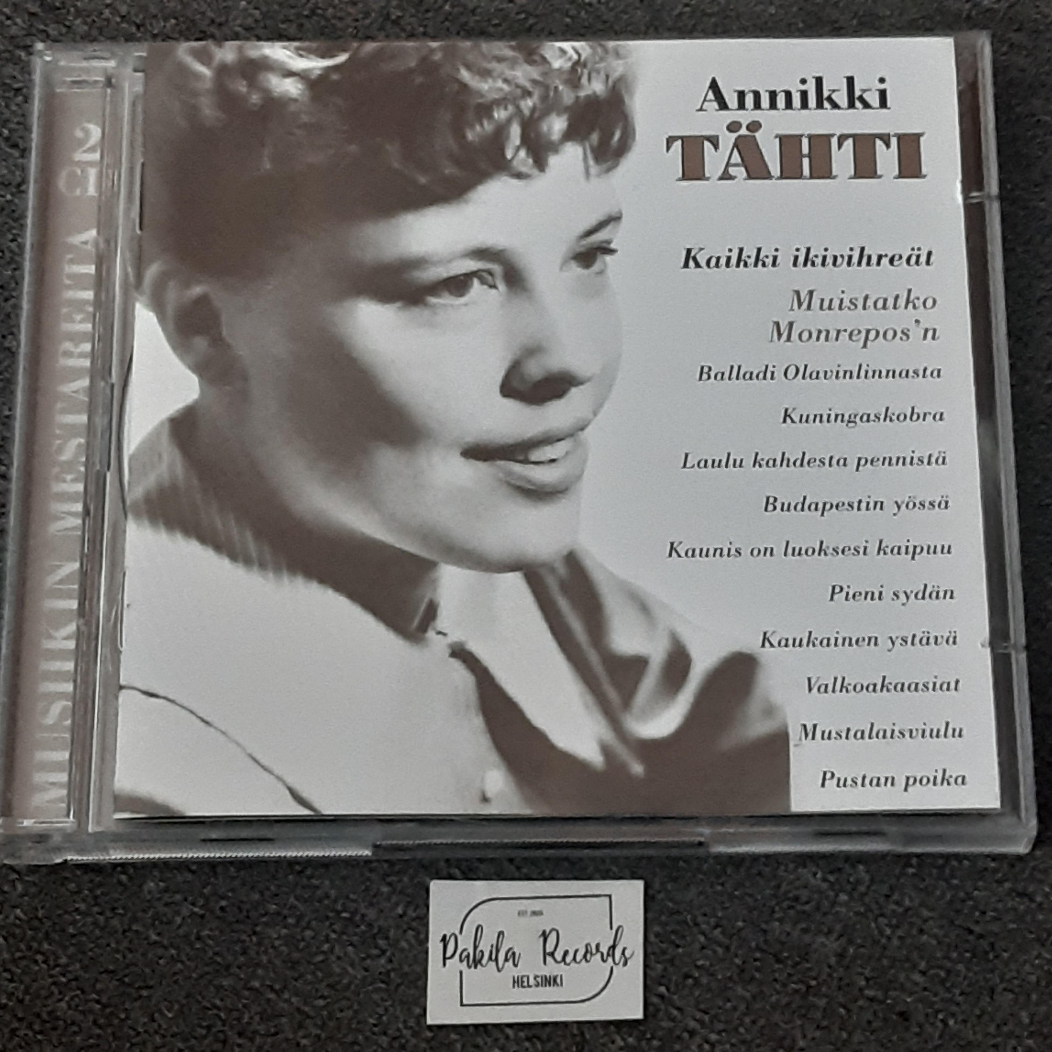 Annikki Tähti - Kaikki ikivihreät - 2 CD (käytetty)