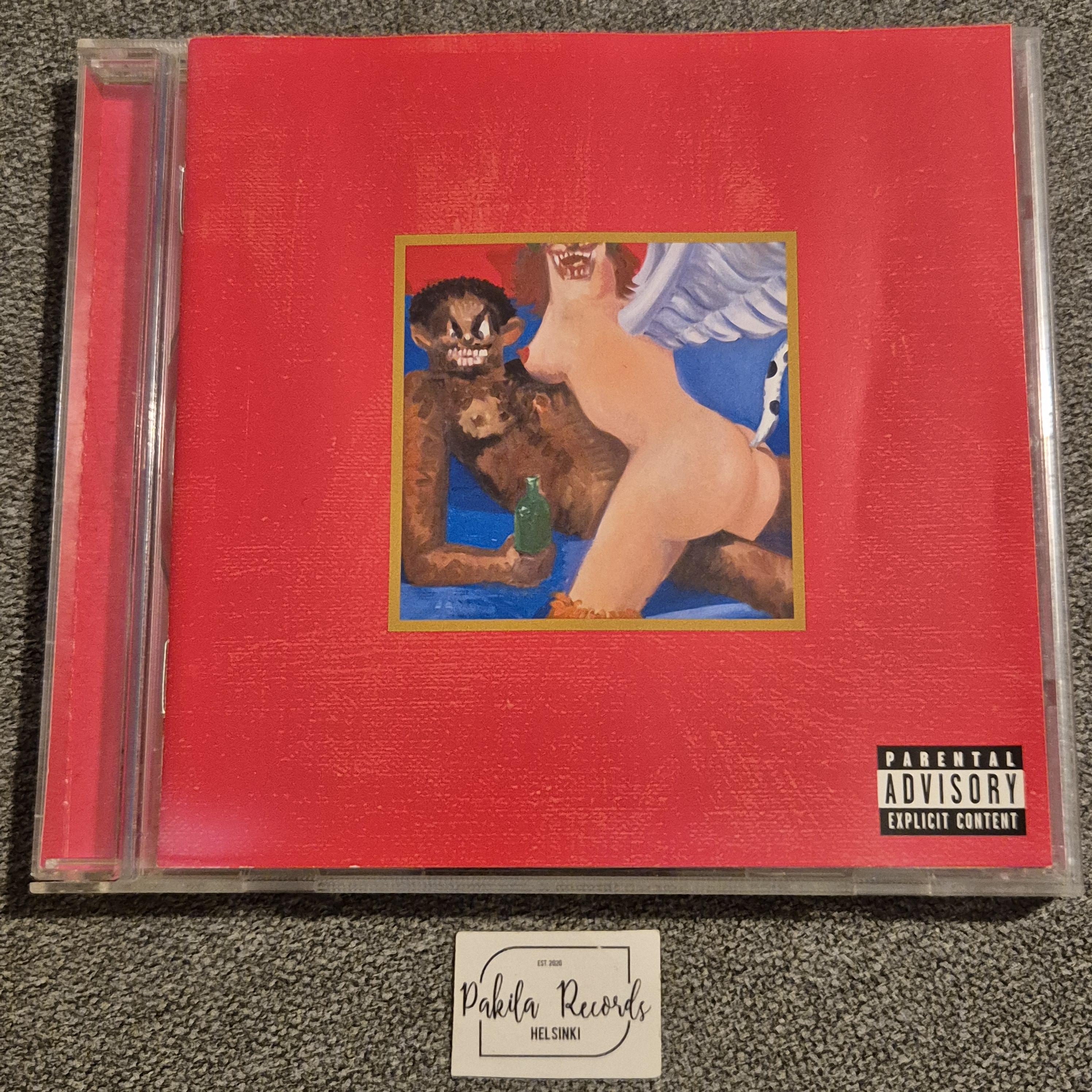 Kanye West - My Beautiful Dark Twisted Fantasy - CD (käytetty)