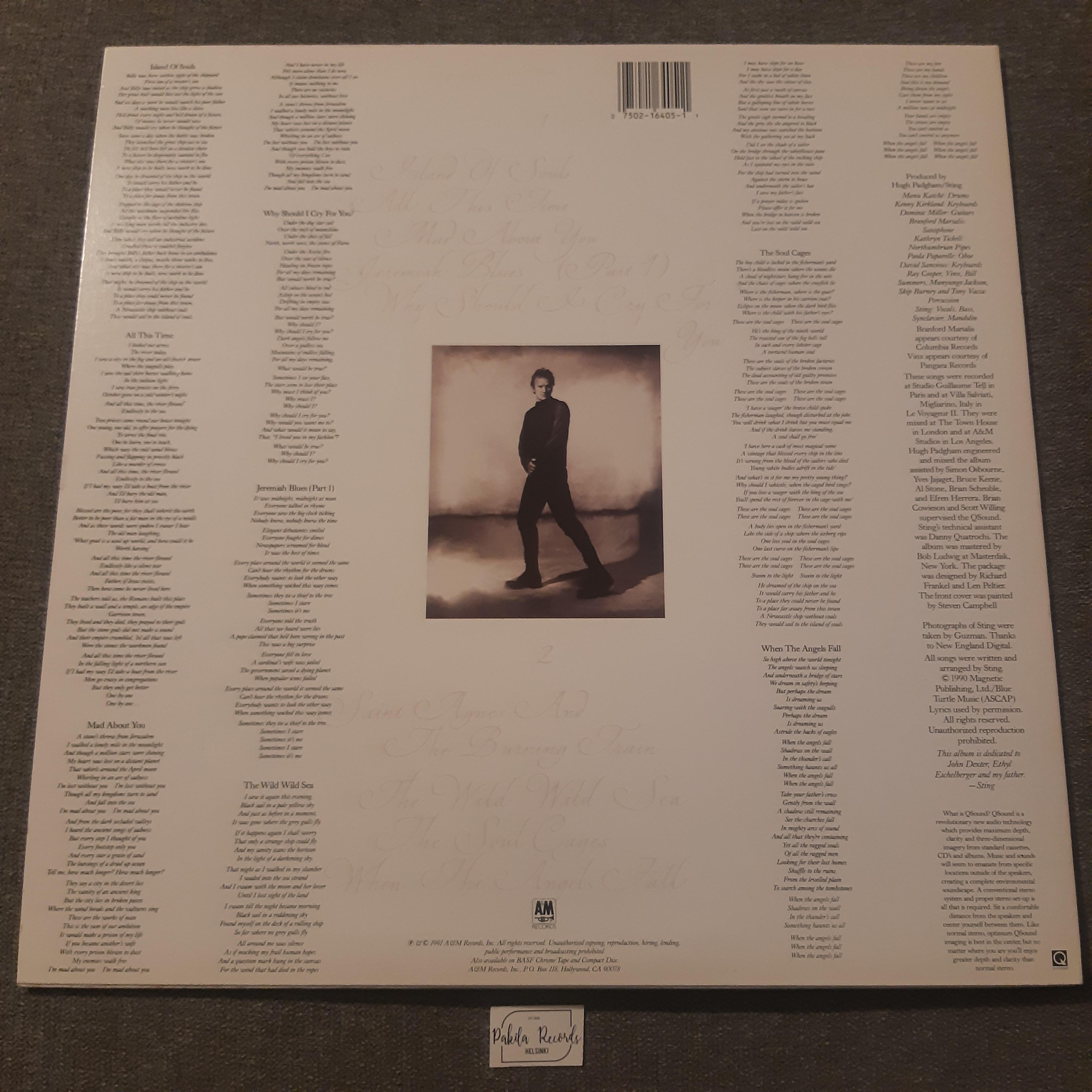 Sting - The Soul Cages - LP (käytetty)