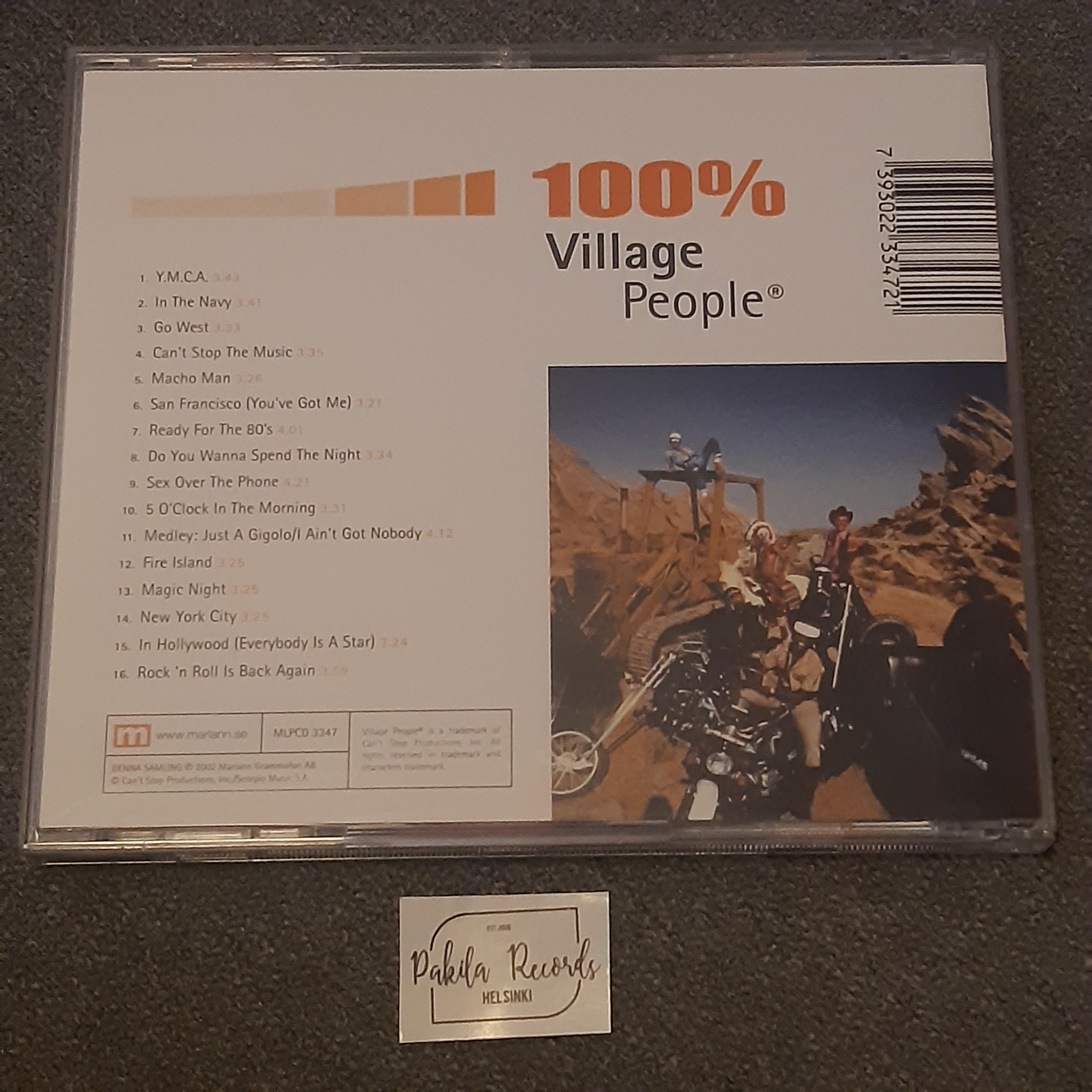 Village People - 100% - CD (käytetty)