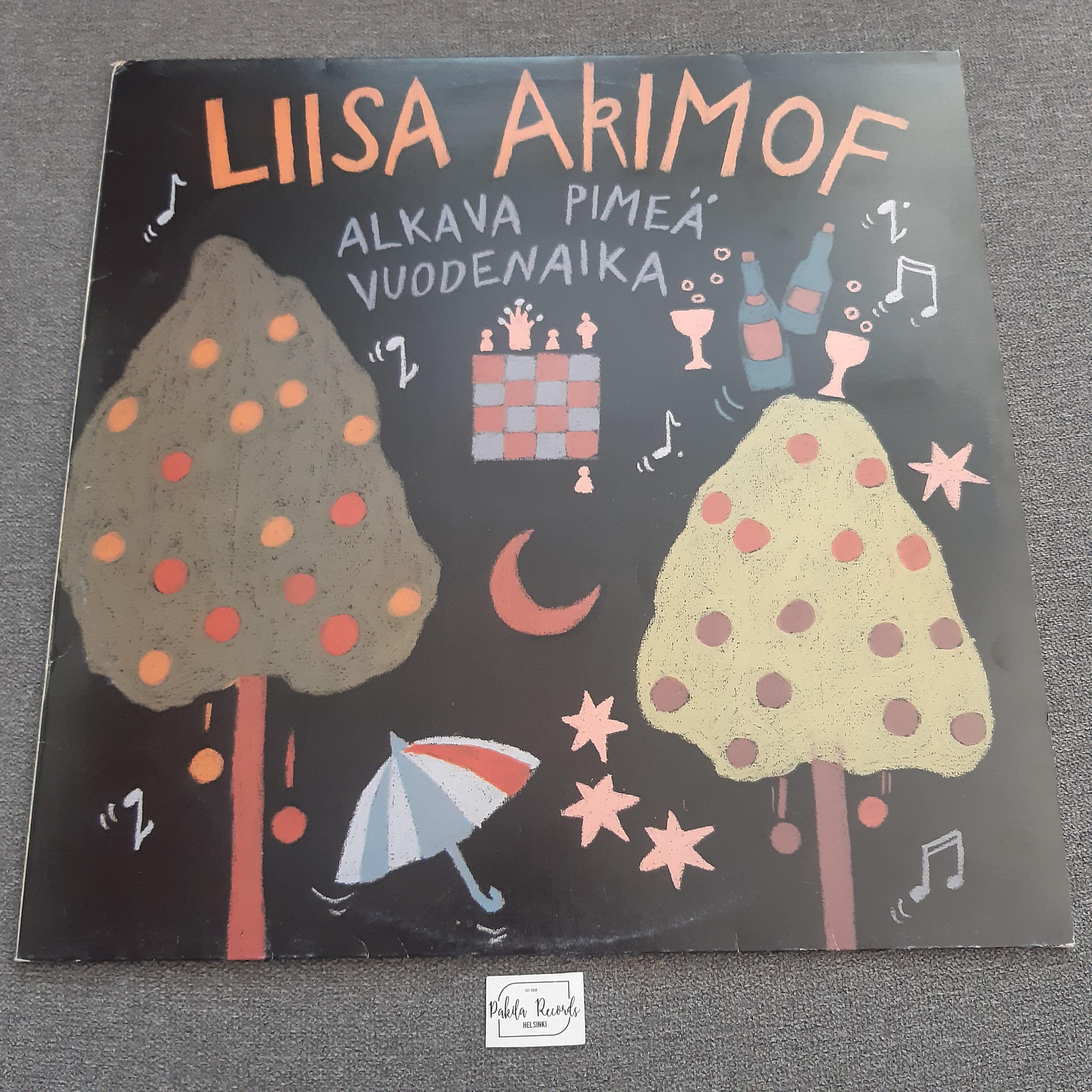 Liisa Akimof -- Alkava pimeä vuodenaika - LP (käytetty)