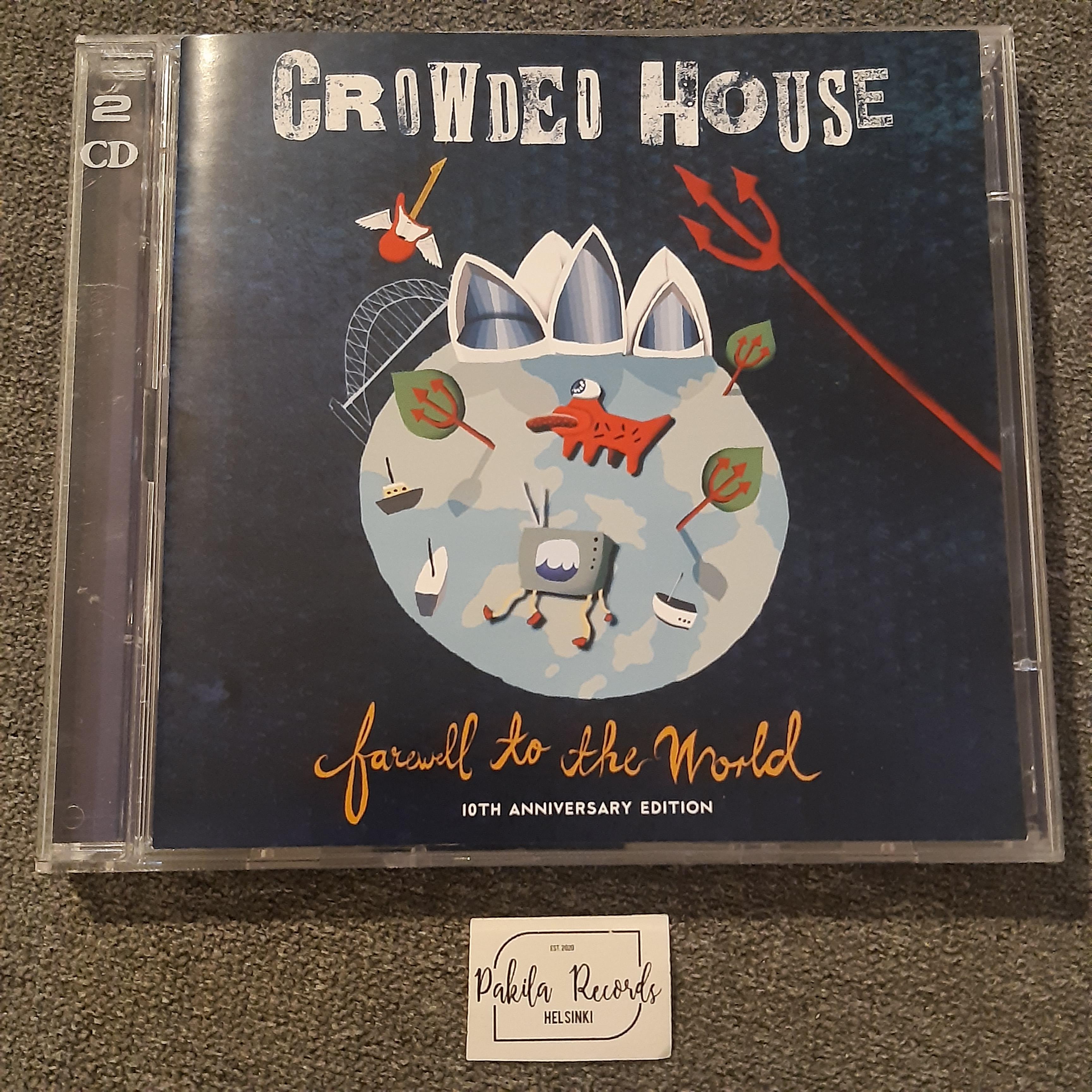 Crowded House - Farewell To The World - 2 CD (käytetty)