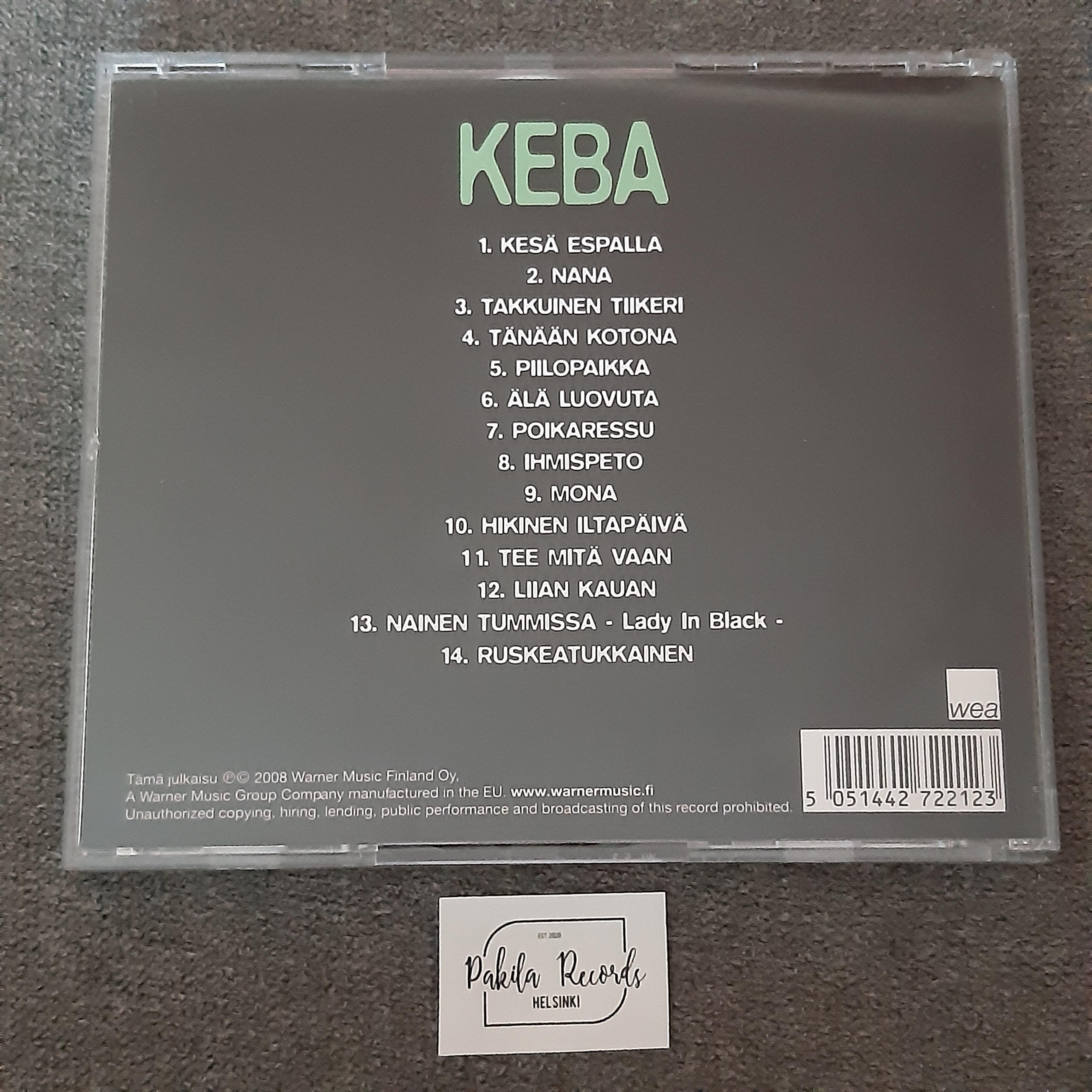 Keba - Koko ajan Go-Go -CD (käytetty)