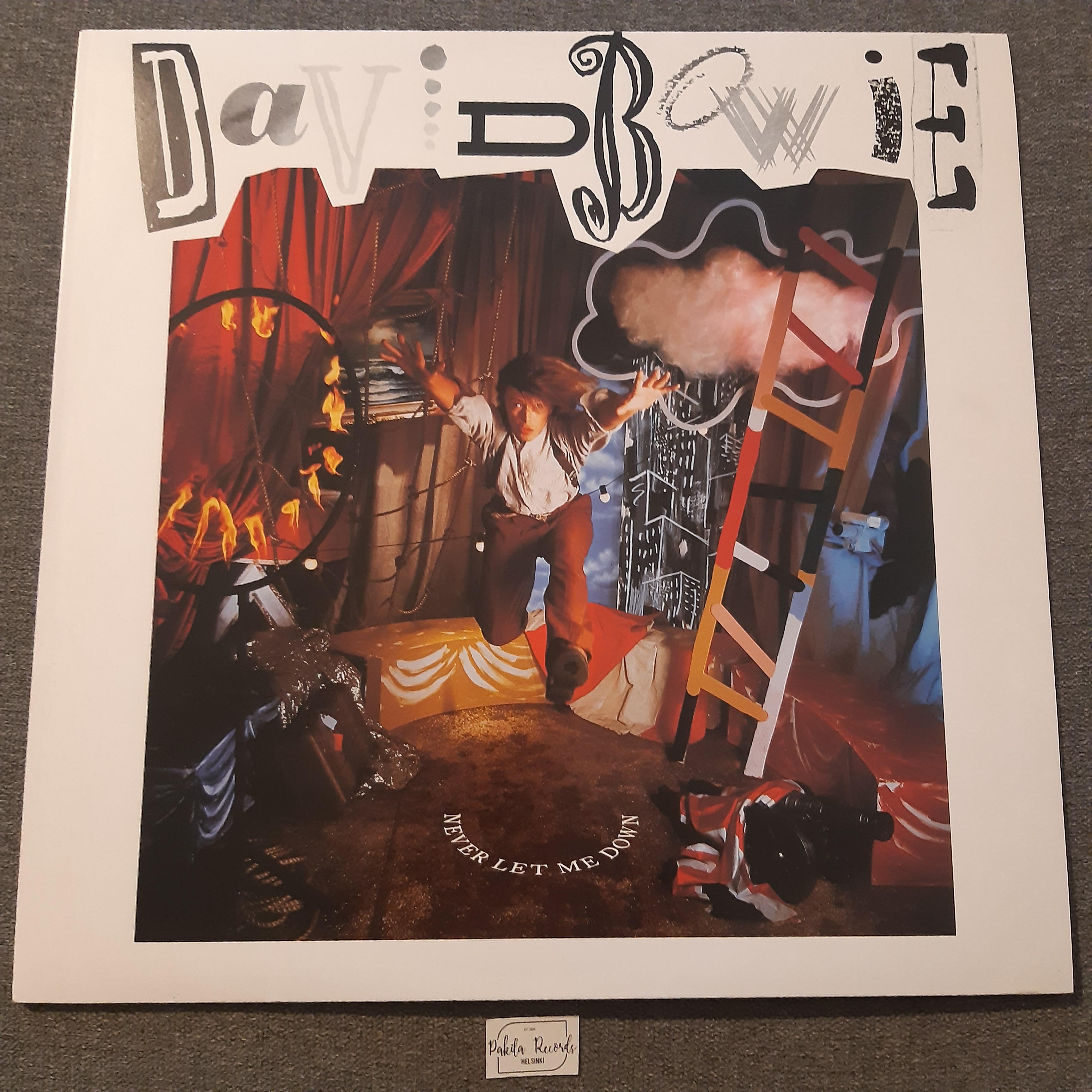 David Bowie - Never Let Me Down - LP (käytetty)