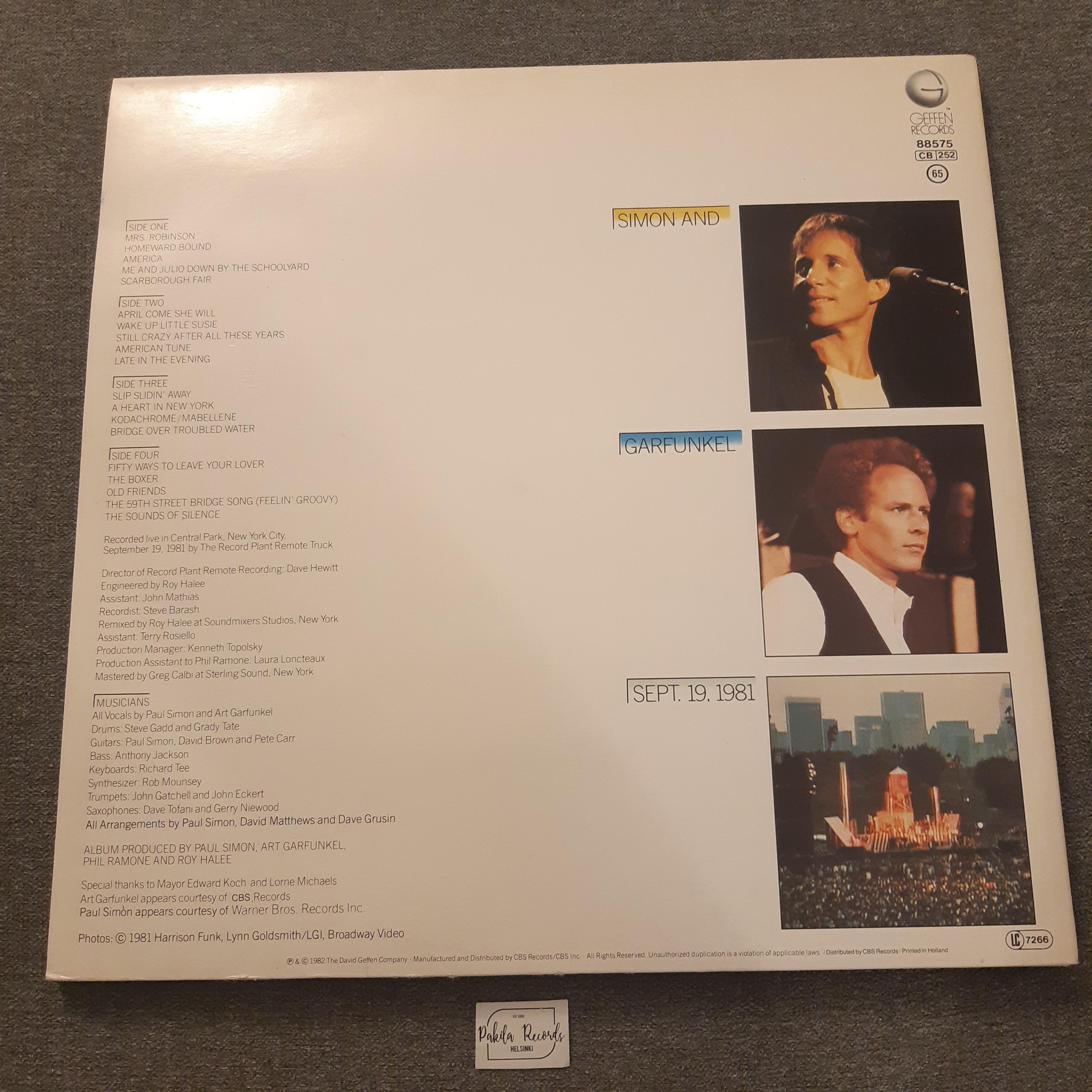 Simon And Garfunkel - The Concert In Central Park - 2 LP (käytetty)