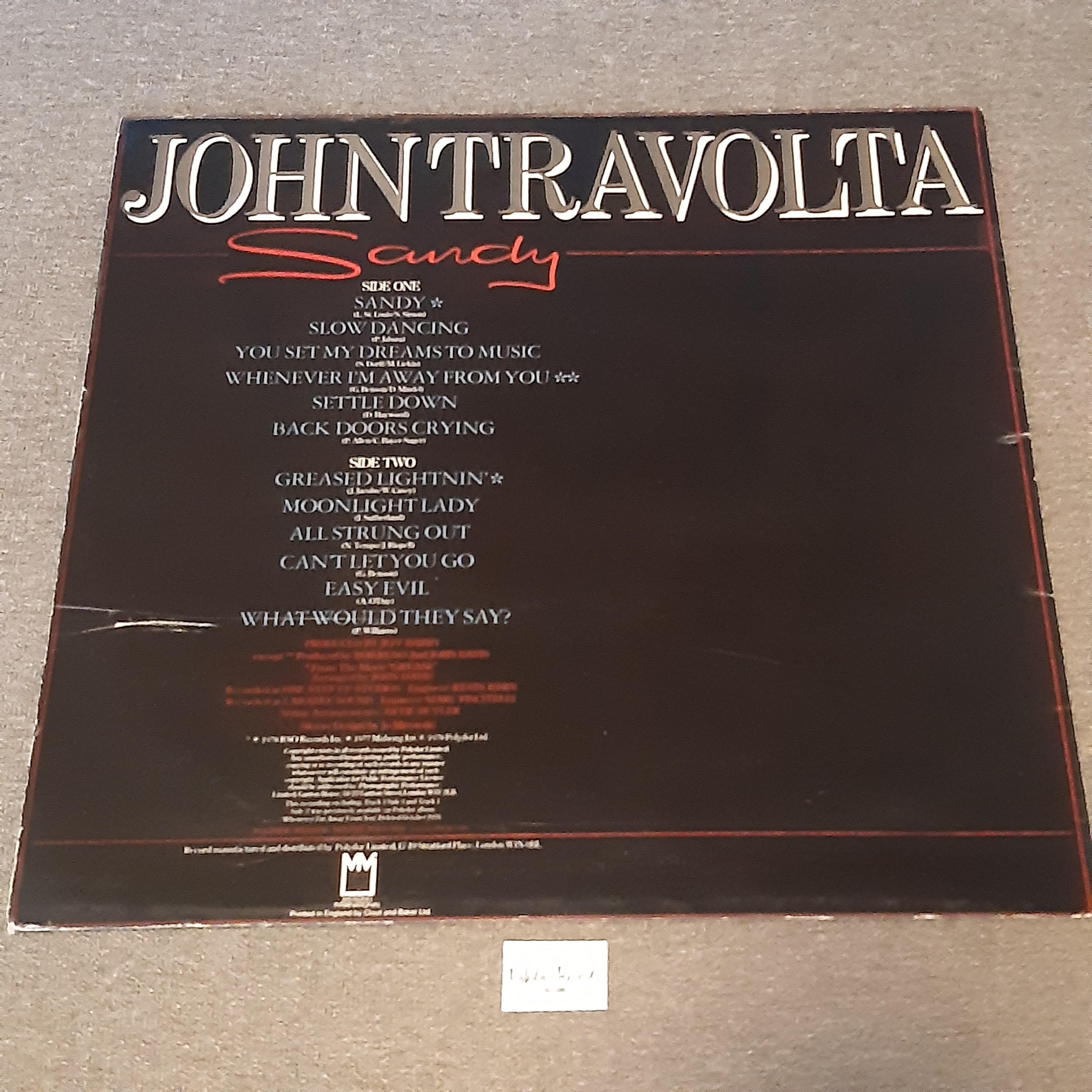 John Travolta - Sandy - LP (käytetty)