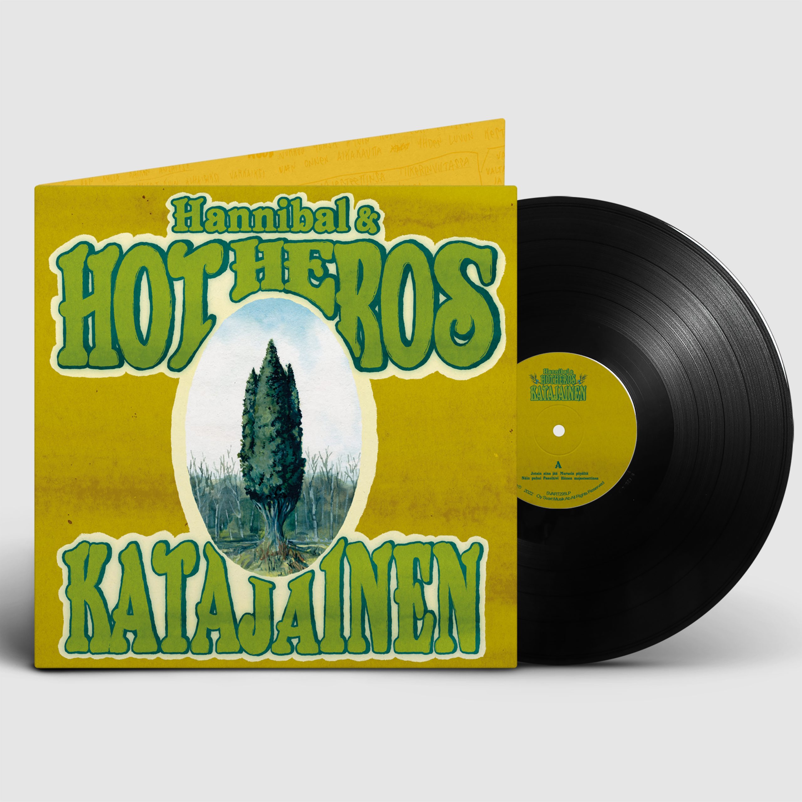 Hannibal & Hot Heros - Katajainen - LP (uusi)