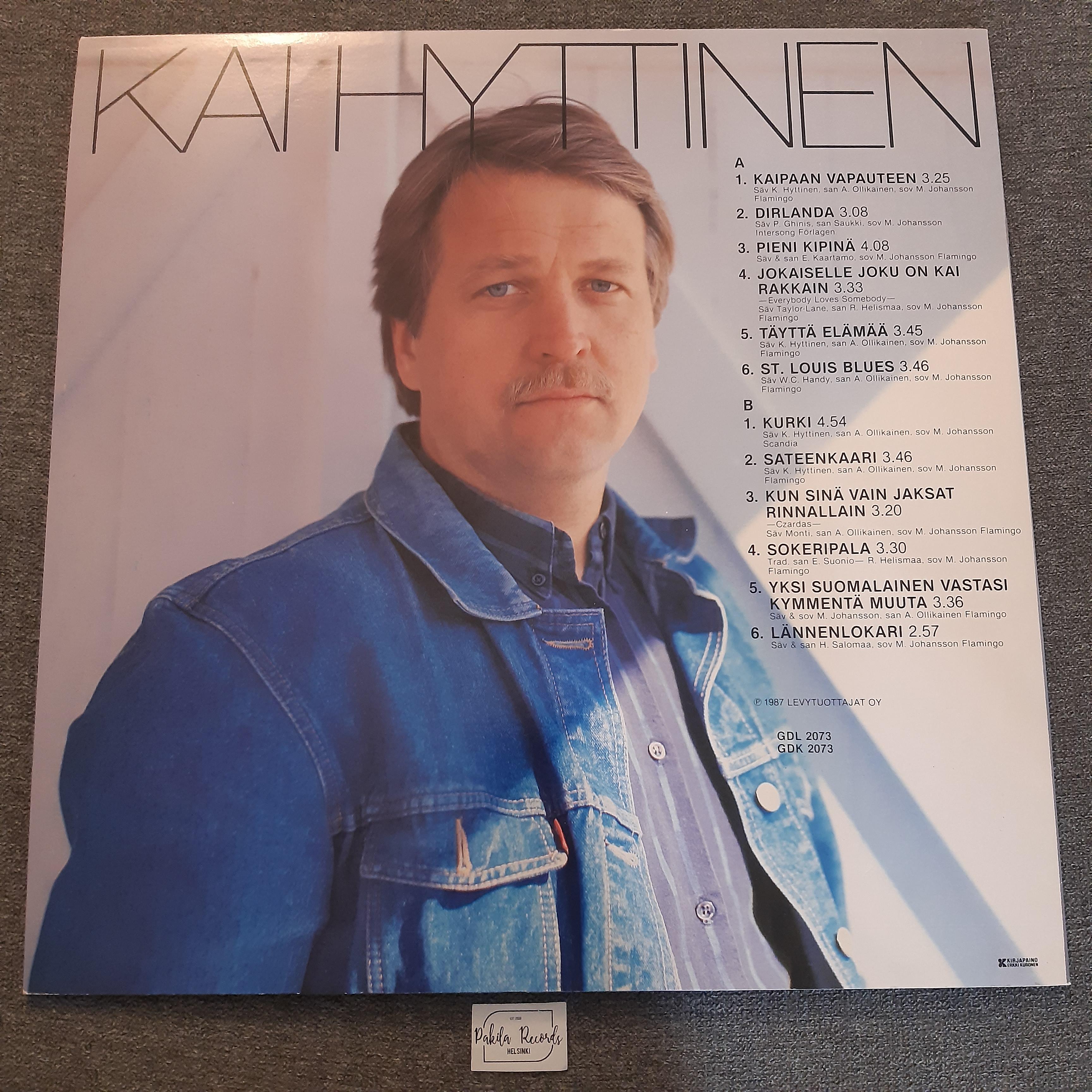 Kai Hyttinen - Kaipaan vapauteen - LP (käytetty)