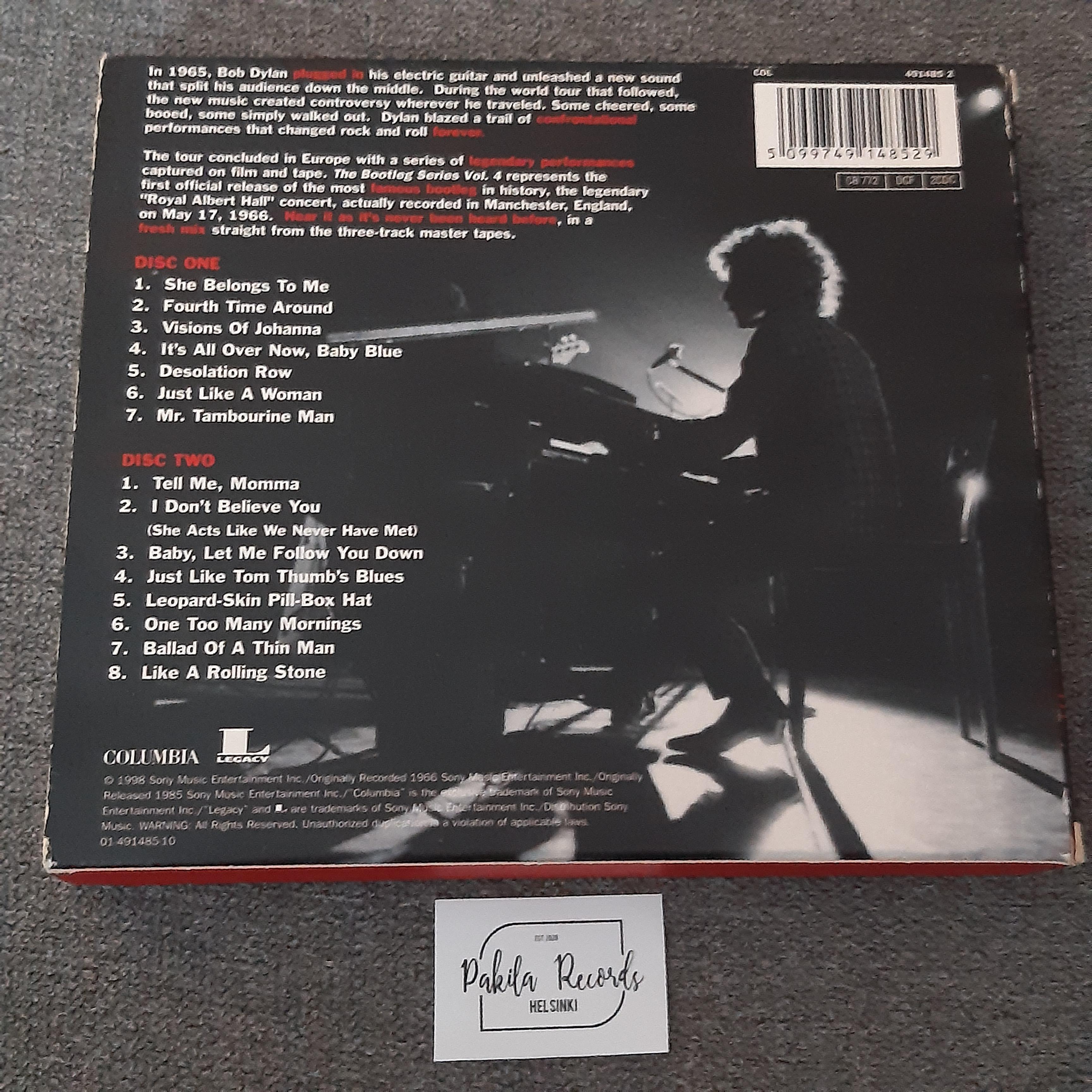 Bob Dylan - Live 1966 (The "Royal Albert Hall " Concert) - 2 CD (käytetty)