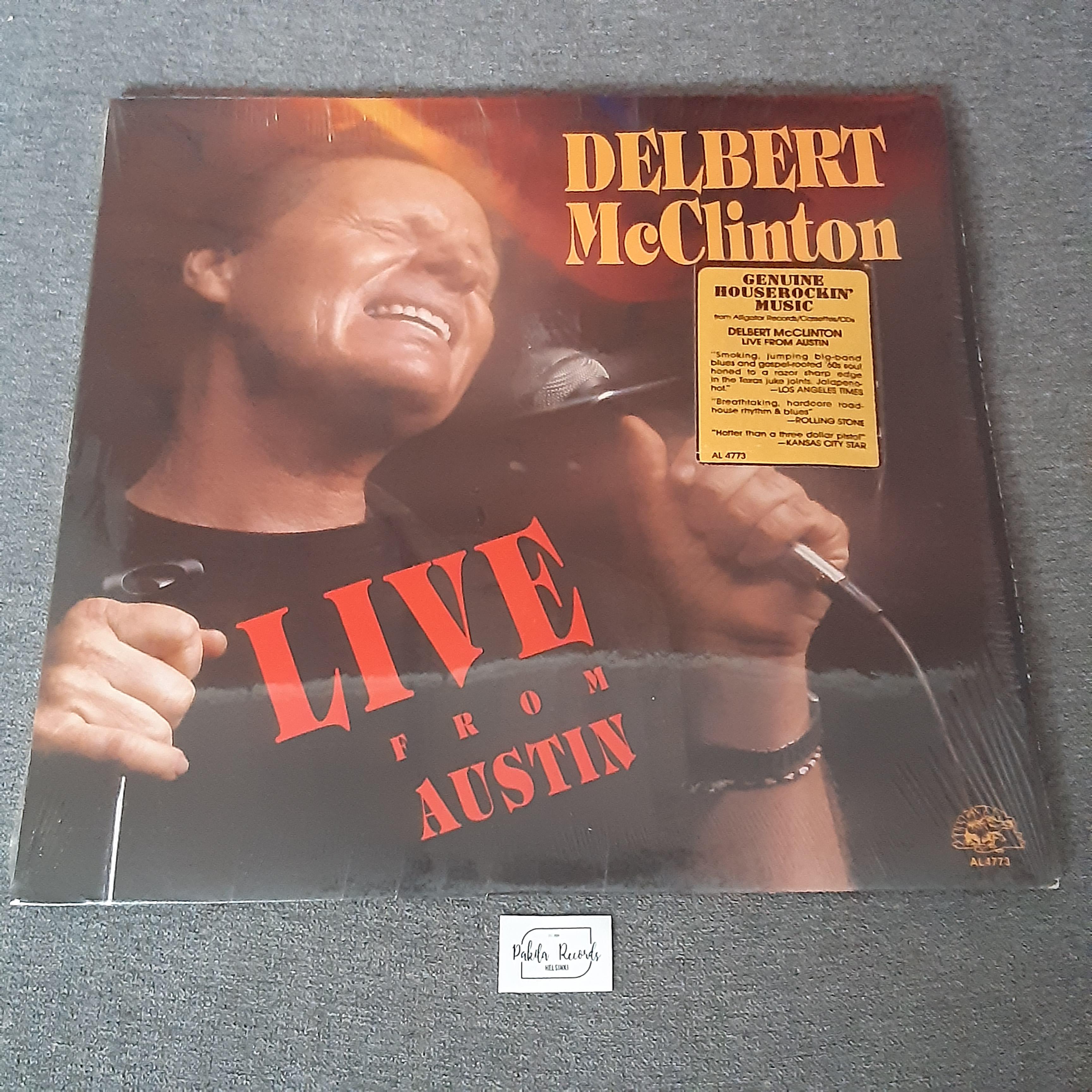 Delbert McClinton - Live From Austin - LP (käytetty)