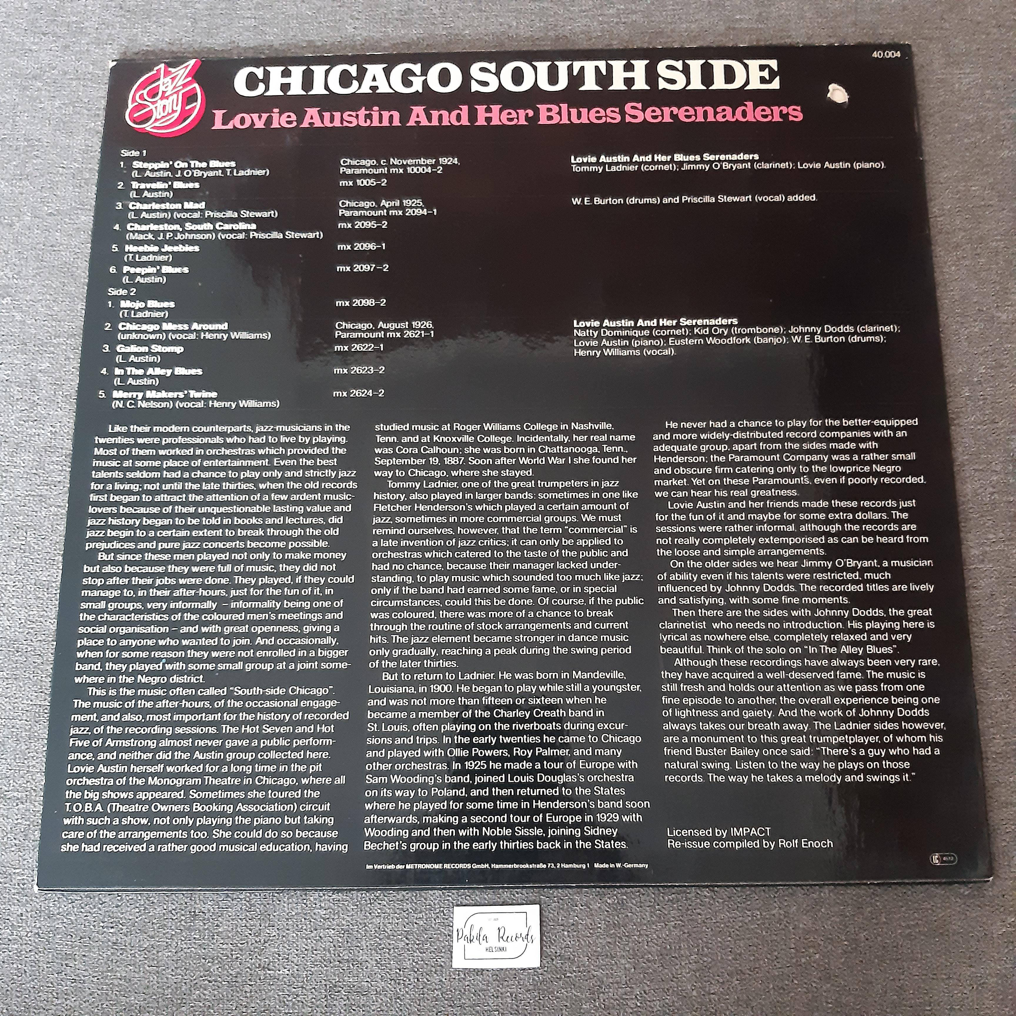 Lovie Austin And Her Blues Serenaders - Chicago South Side - LP (käytetty)