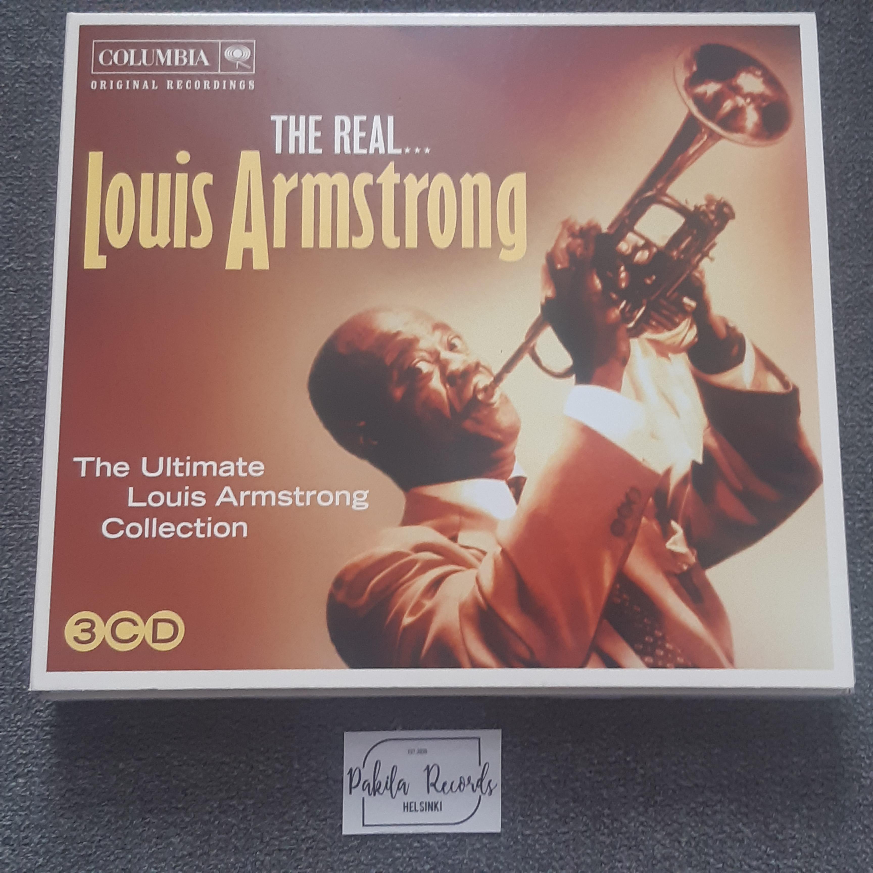 Louis Armstrong - The Real... - 3 CD (käytetty)