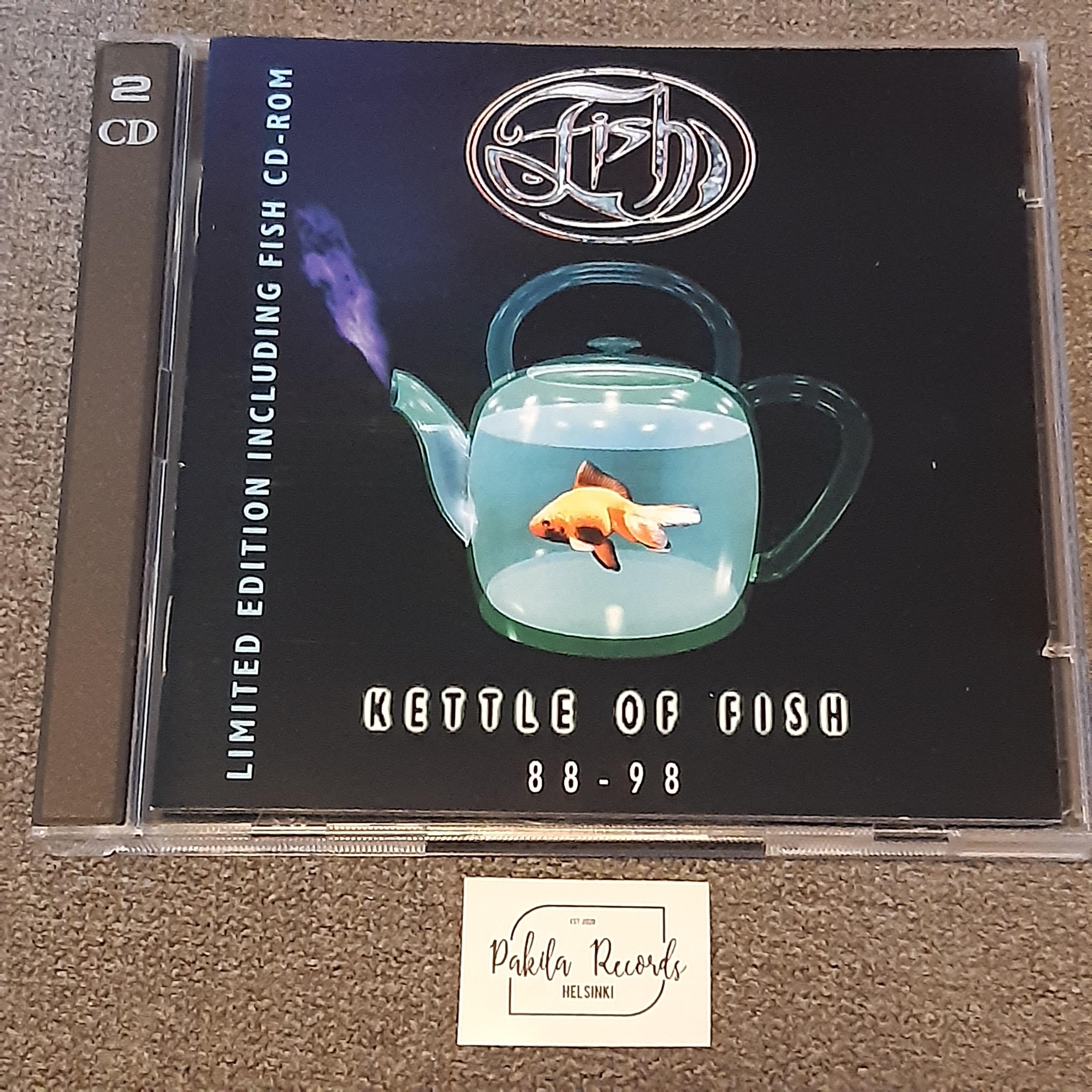 Xish - Kettle Of Fish 88-98 - CD + CD-ROM (käytetty)