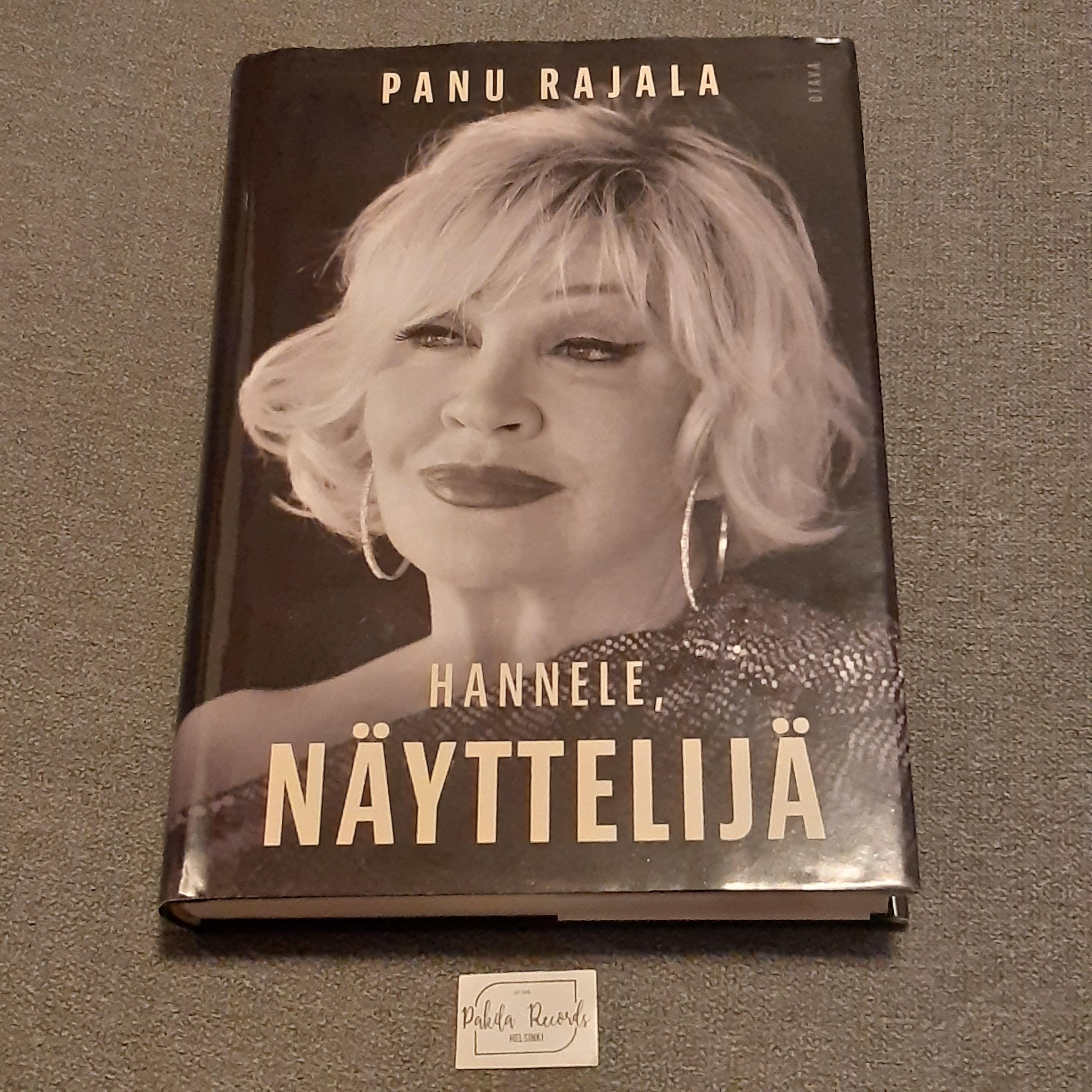 Hannele, näyttelijä - Panu Rajala - Kirja (käytetty)