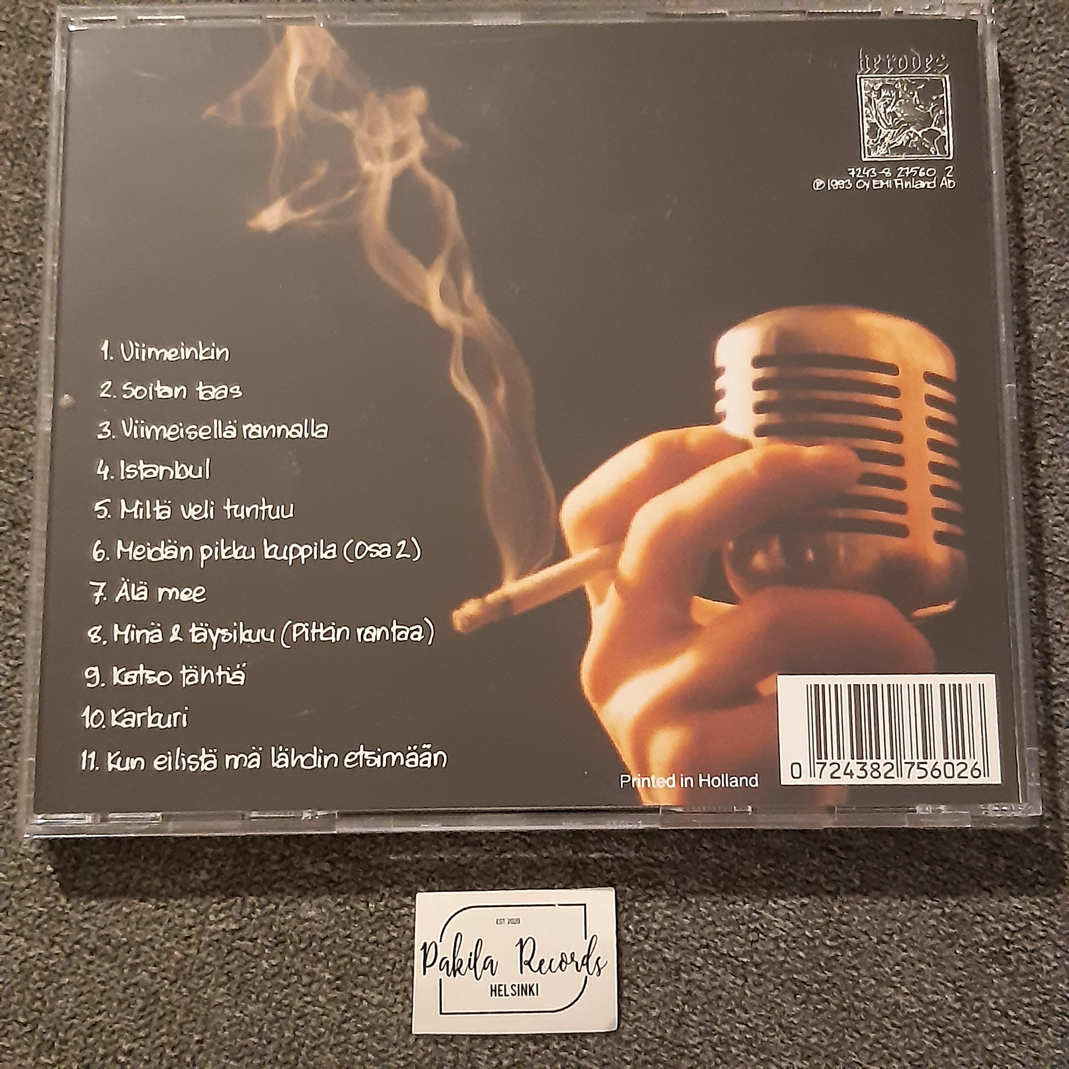 Sir Elwoodin hiljaiset värit - Kymmenen tikkua laudalla - CD (käytetty)