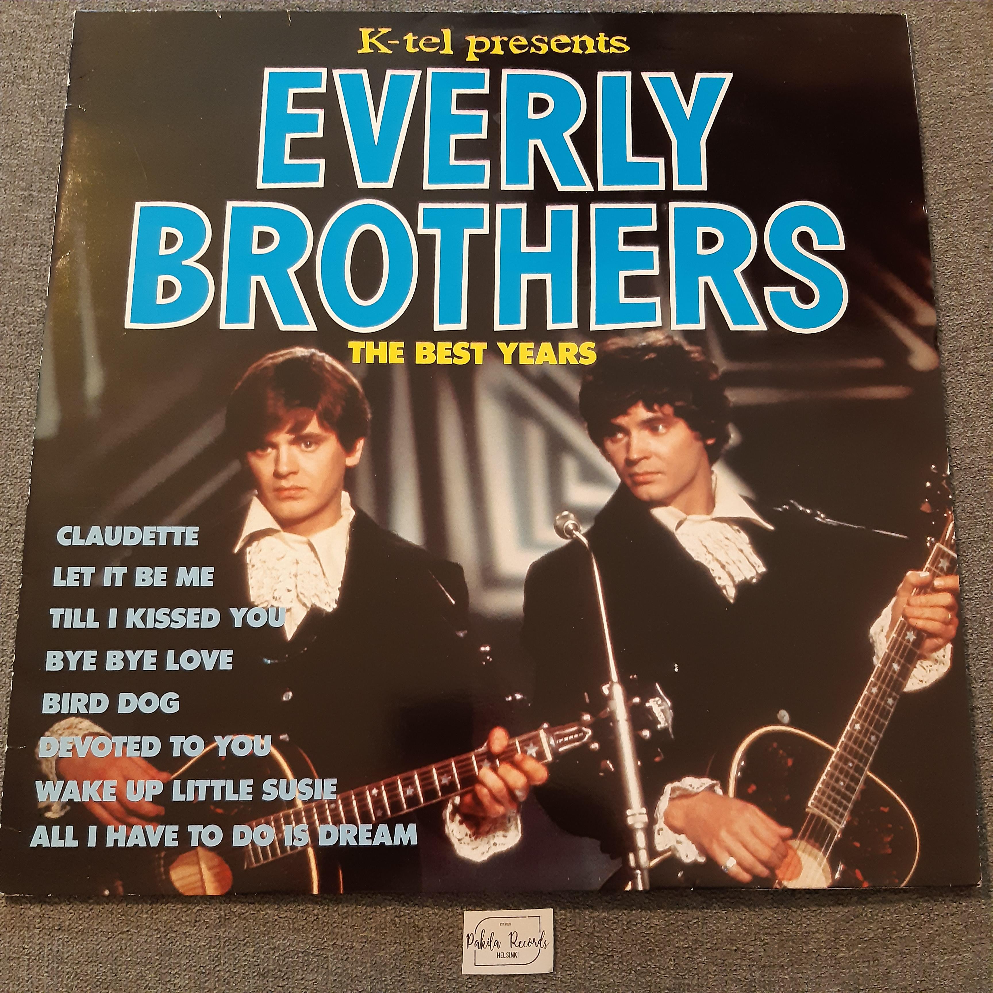 Everly Brothers - The Best Years - LP (käytetty)