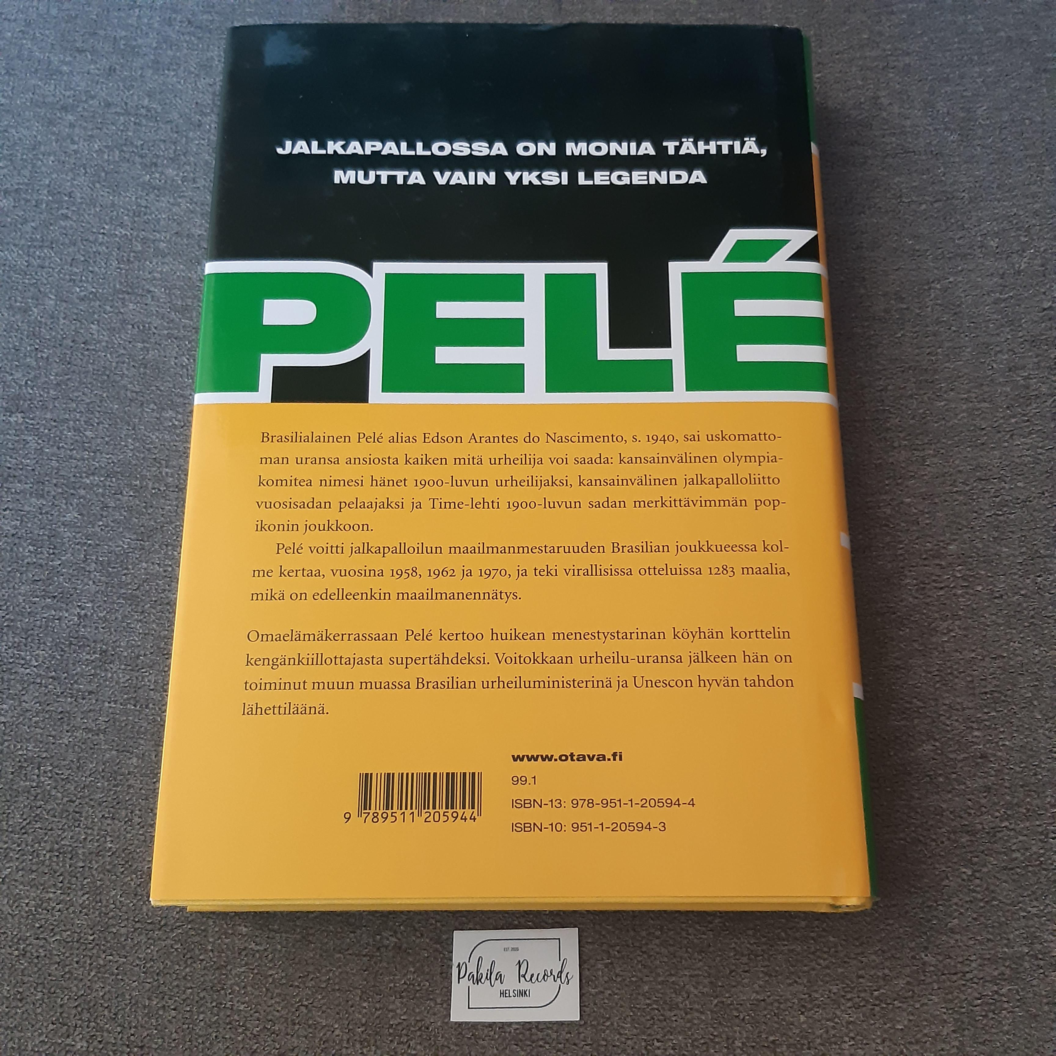 Pele - Péle, Orlando Duarte, Alex Bellos - Kirja (käytetty)
