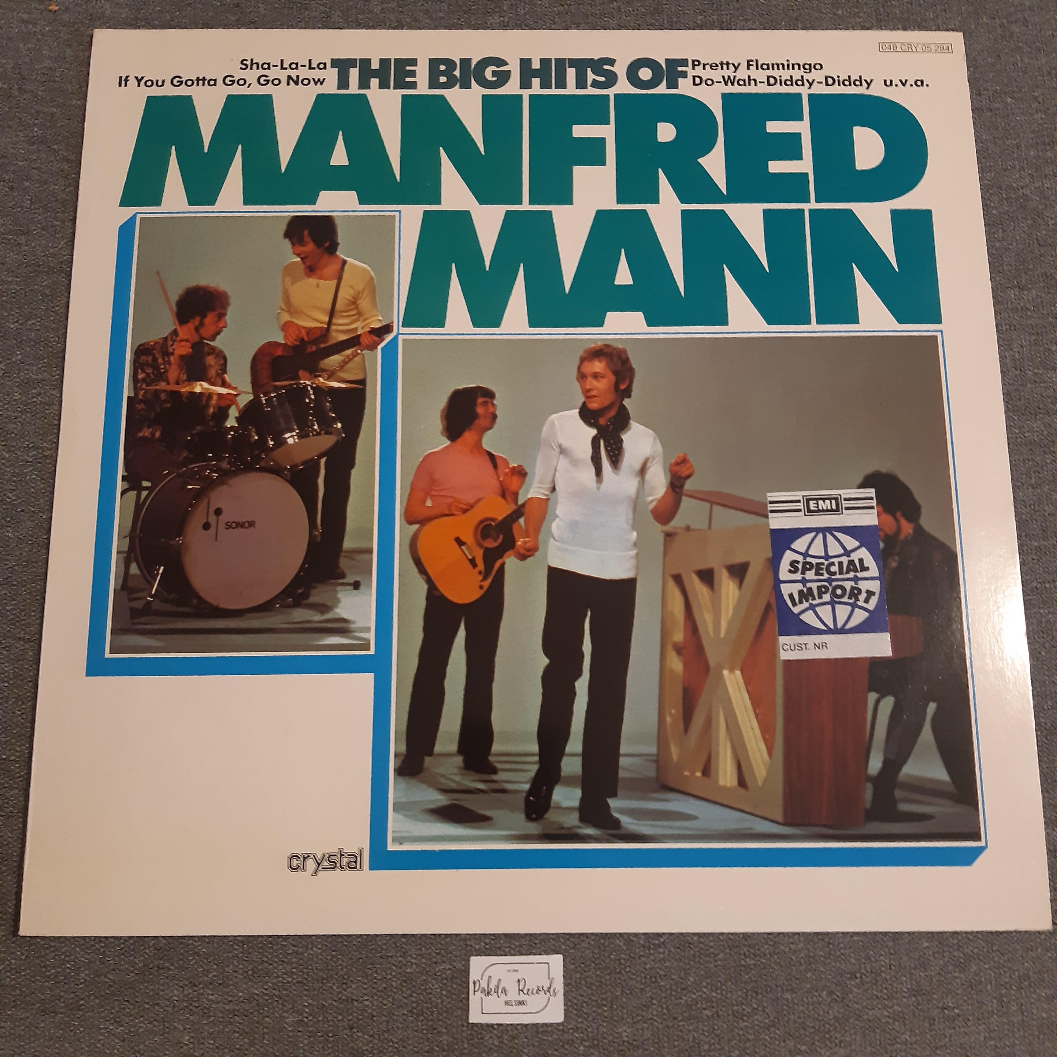 Manfred Mann - The Big Hits Of Manfred Mann - LP (käytetty)