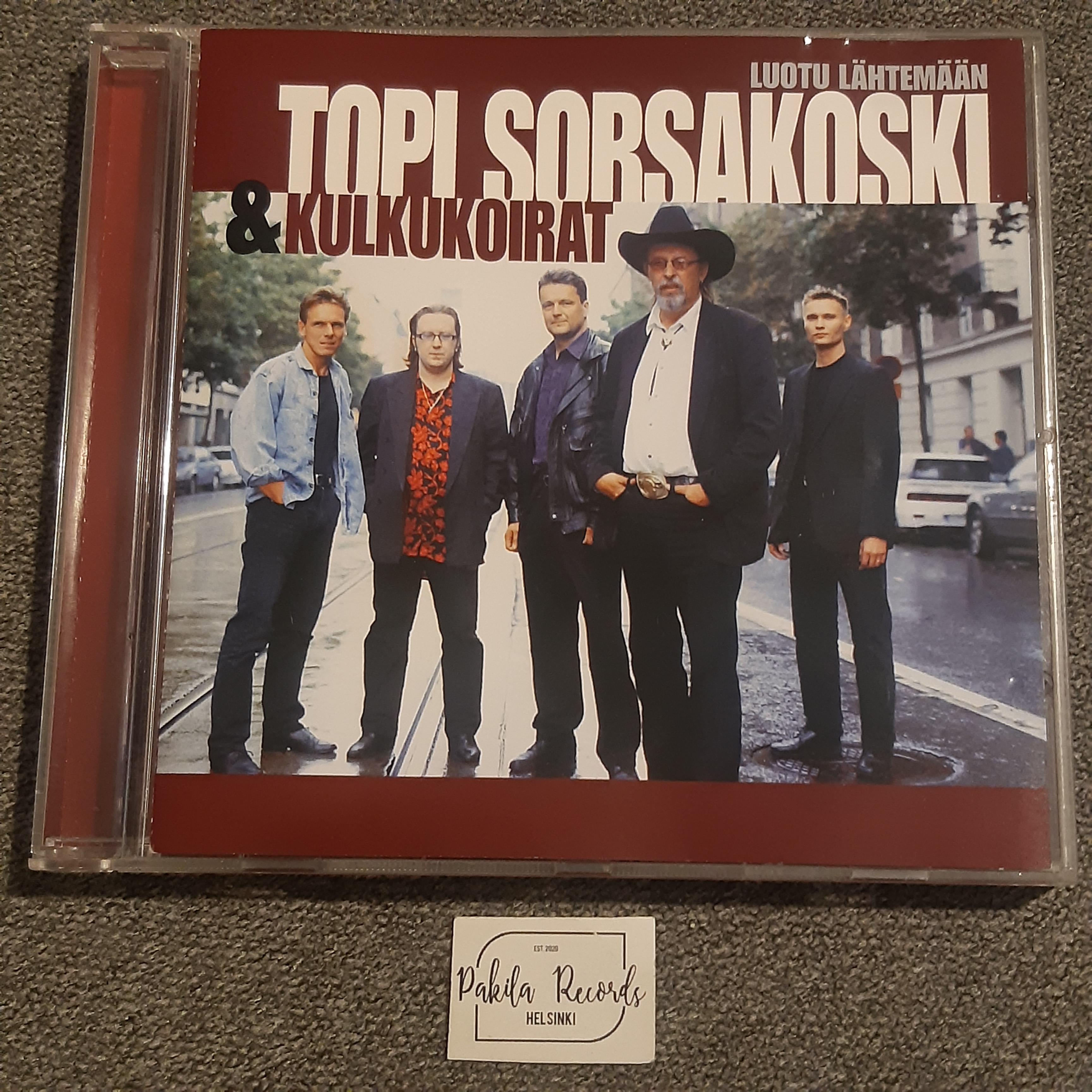Topi Sorsakoski & Kulkukoirat - Luotu lähtemään - CD (käytetty)