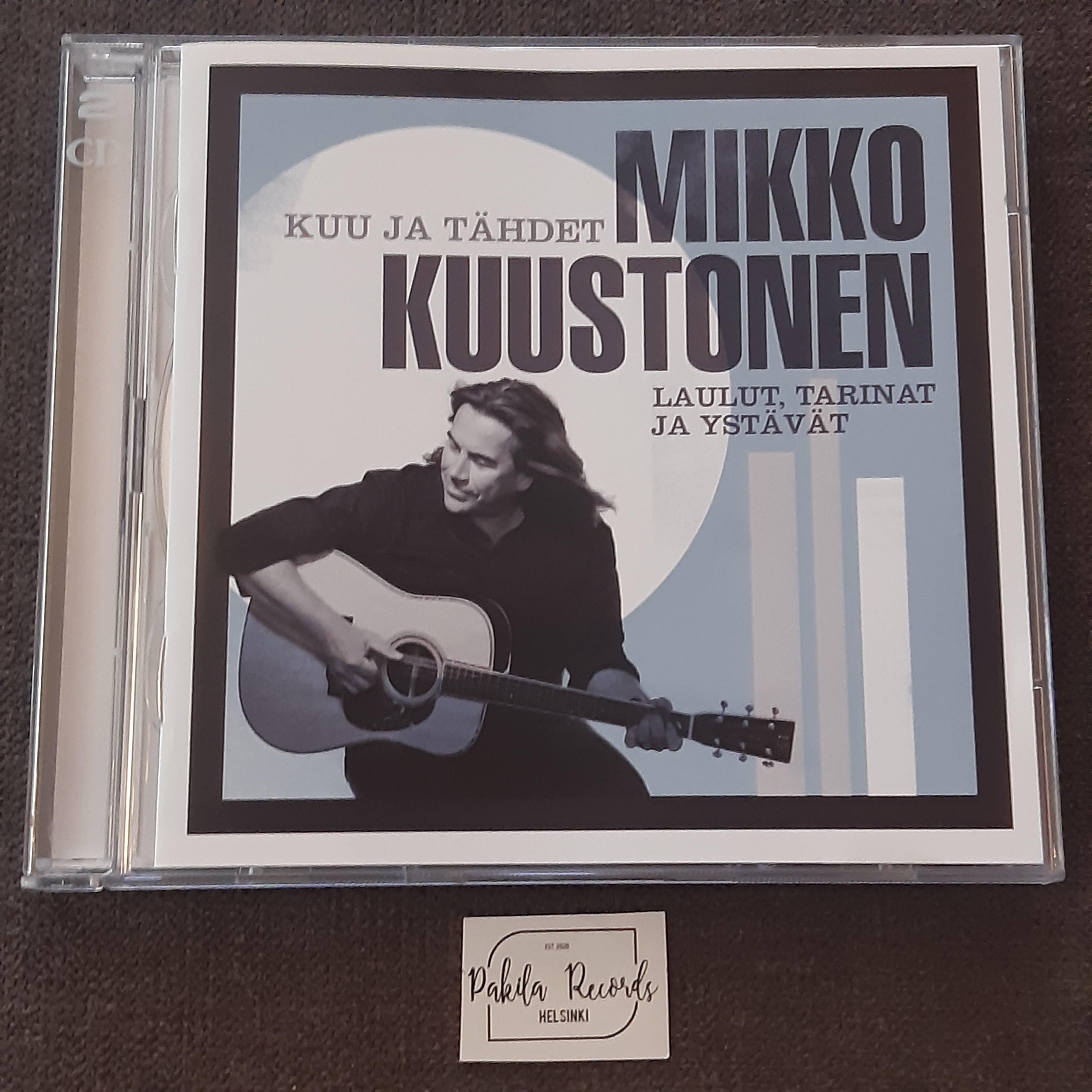 Mikko Kuustonen - Kuu ja tähdet, Laulut, tarinat ja ystävät - 2 CD (käytetty)