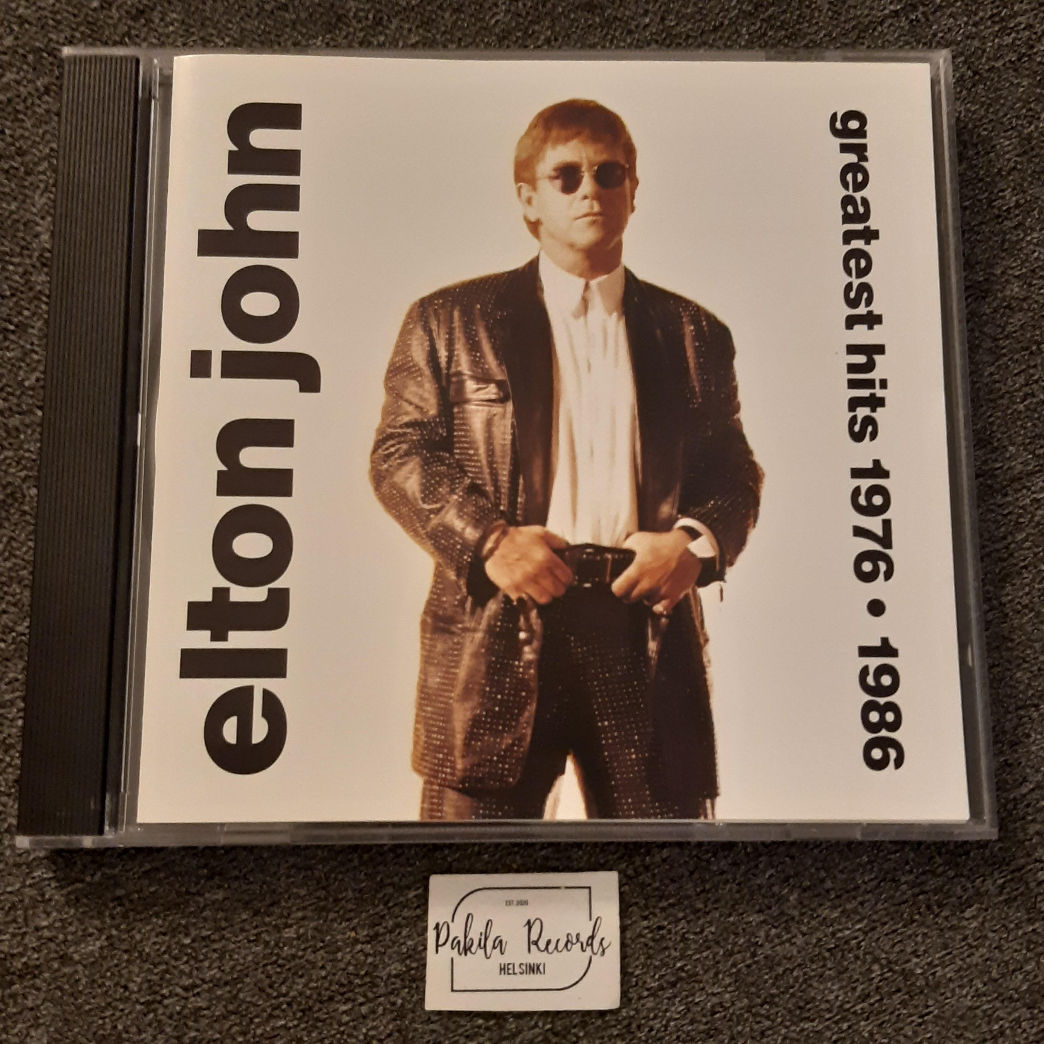 Elton John - Greatest Hits 1976-1986 - CD (käytetty)
