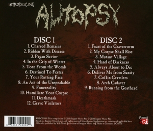 Autopsy - Introducing Autopsy - 2 CD (uusi)