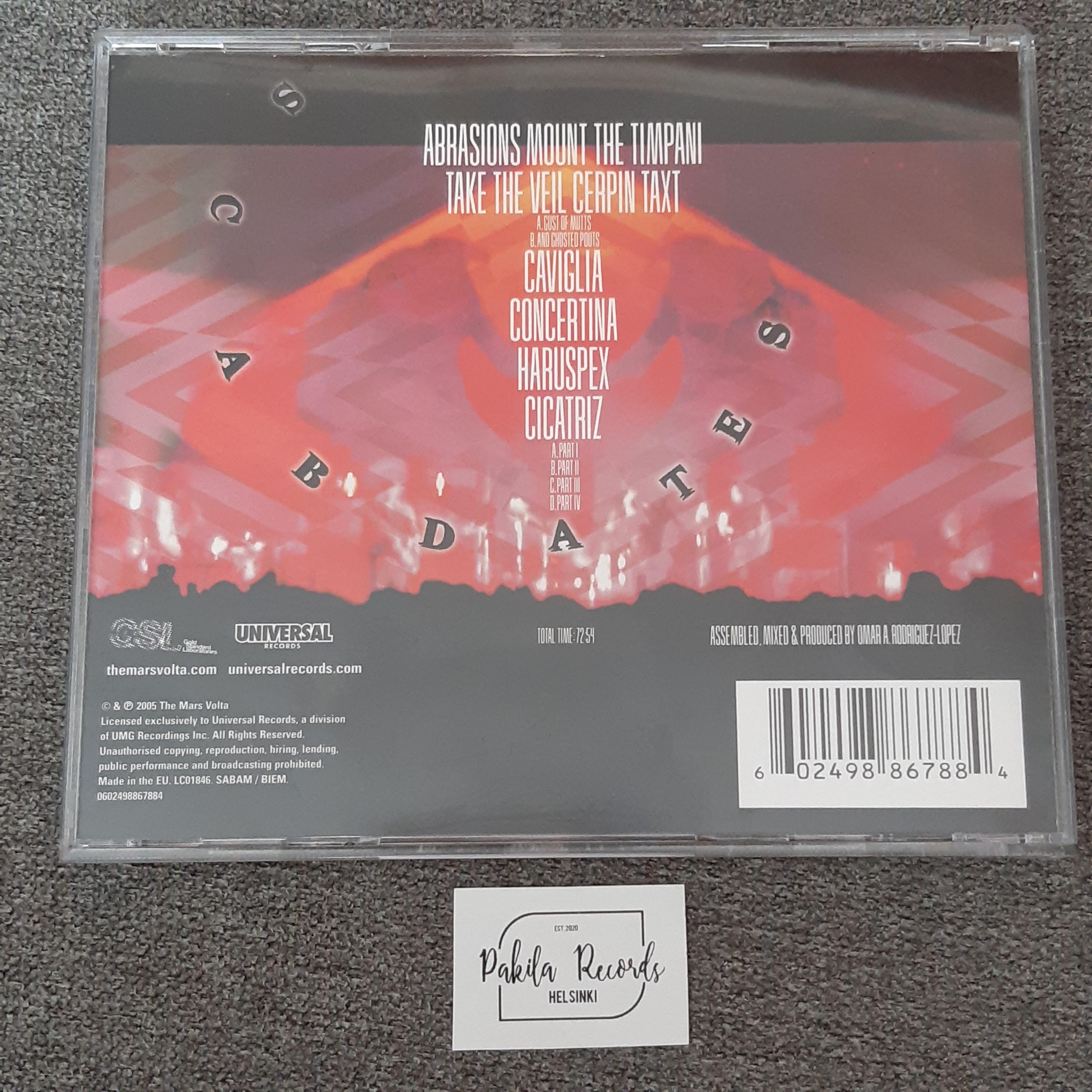 The Mars Volta - Scabdates - CD (käytetty)