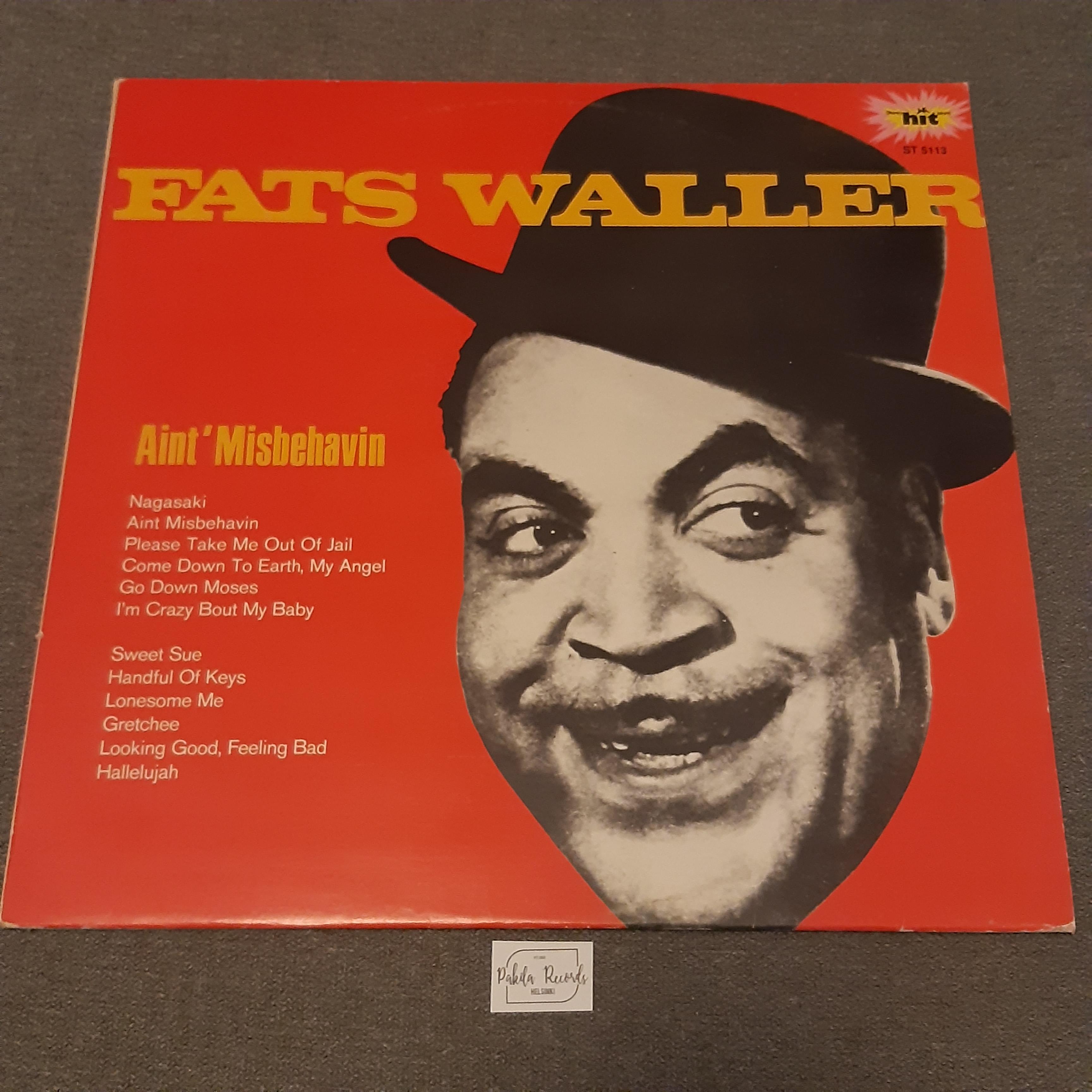 Fats Waller - Ain't Misbehavin - LP (käytetty)