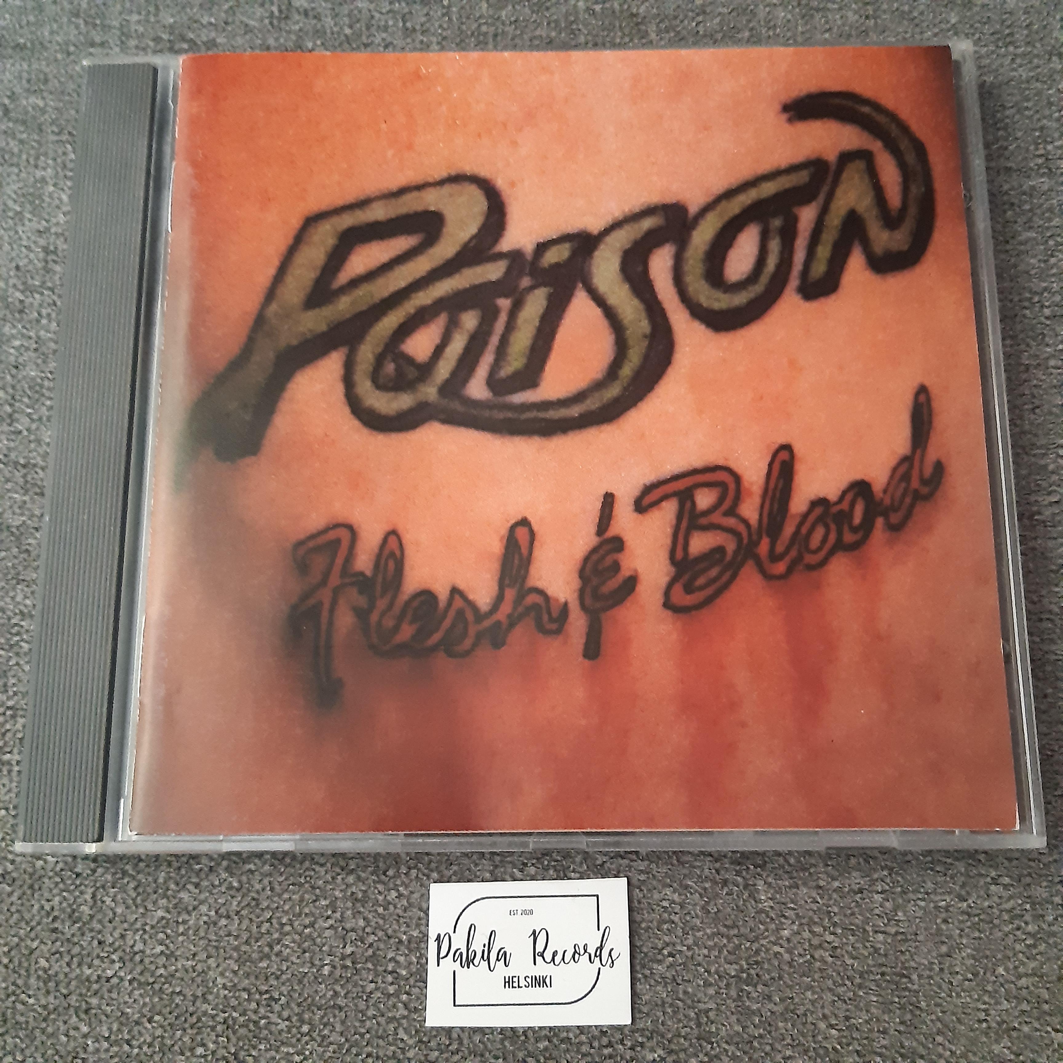 Poison - Flesh & Blood - CD (käytetty)