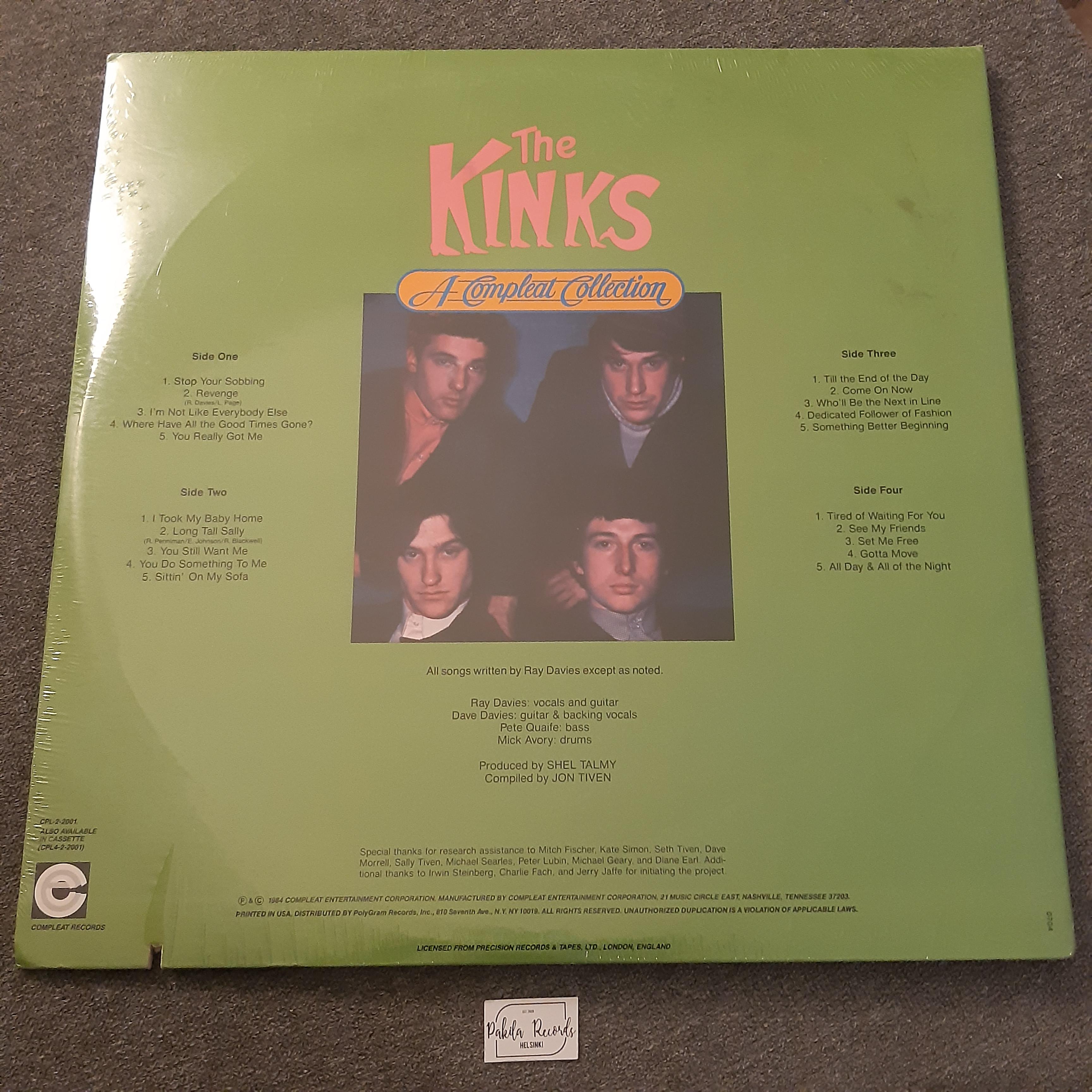 The Kinks - A Compleat Collection - 2 LP (käytetty)