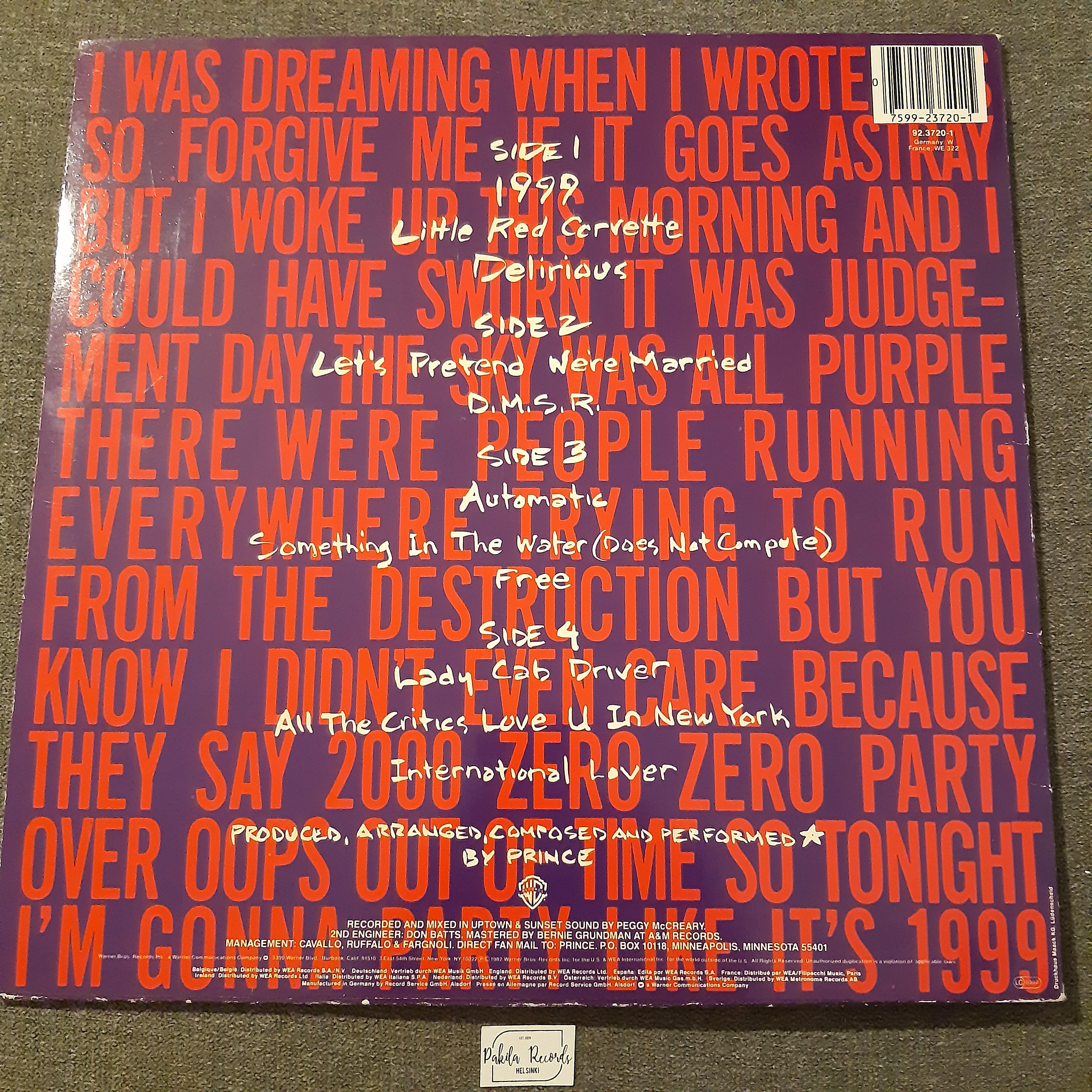 Prince - 1999 - 2 LP (käytetty)