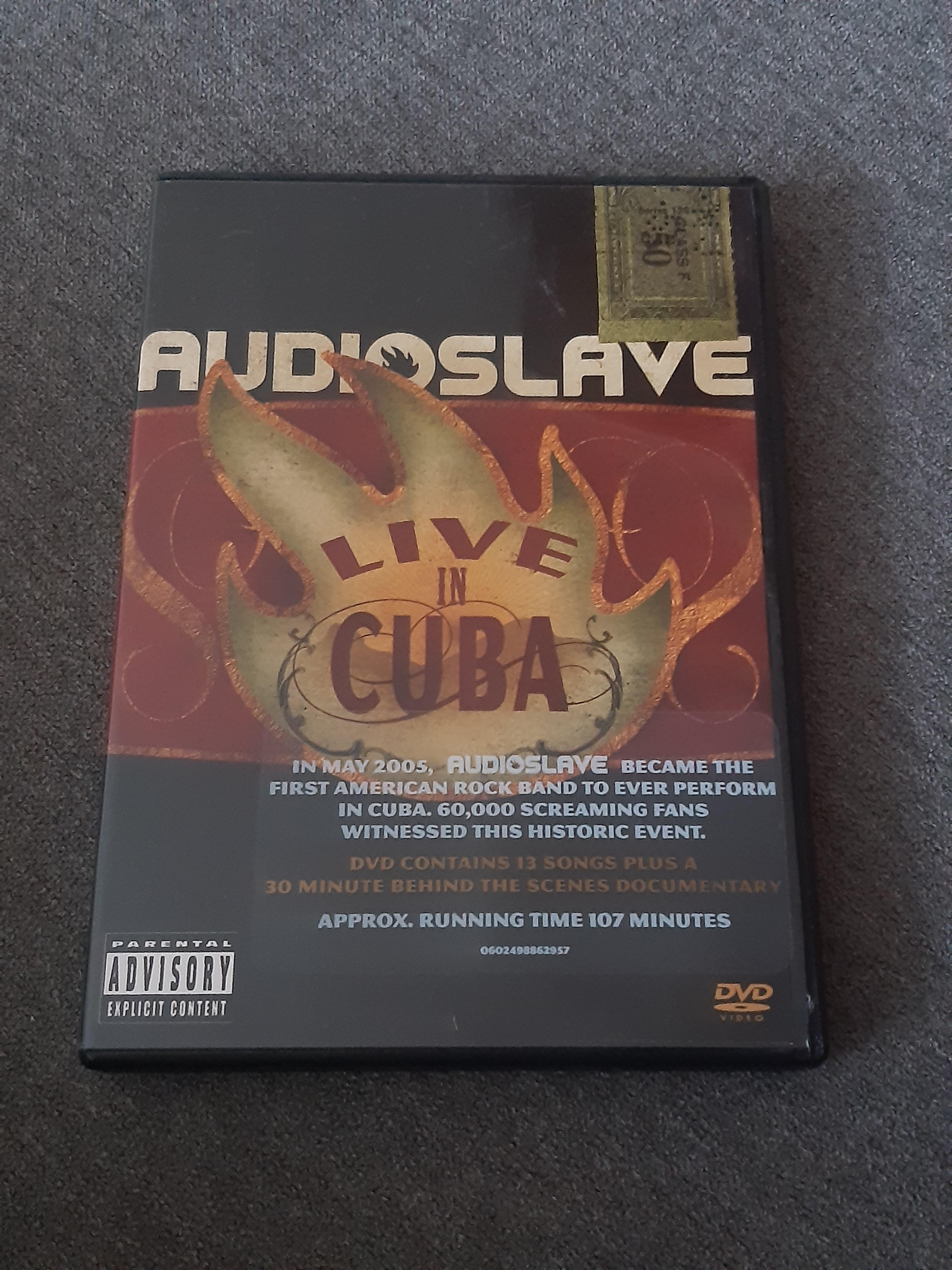 Audioslave - Live In Cuba - DVD (käytetty)