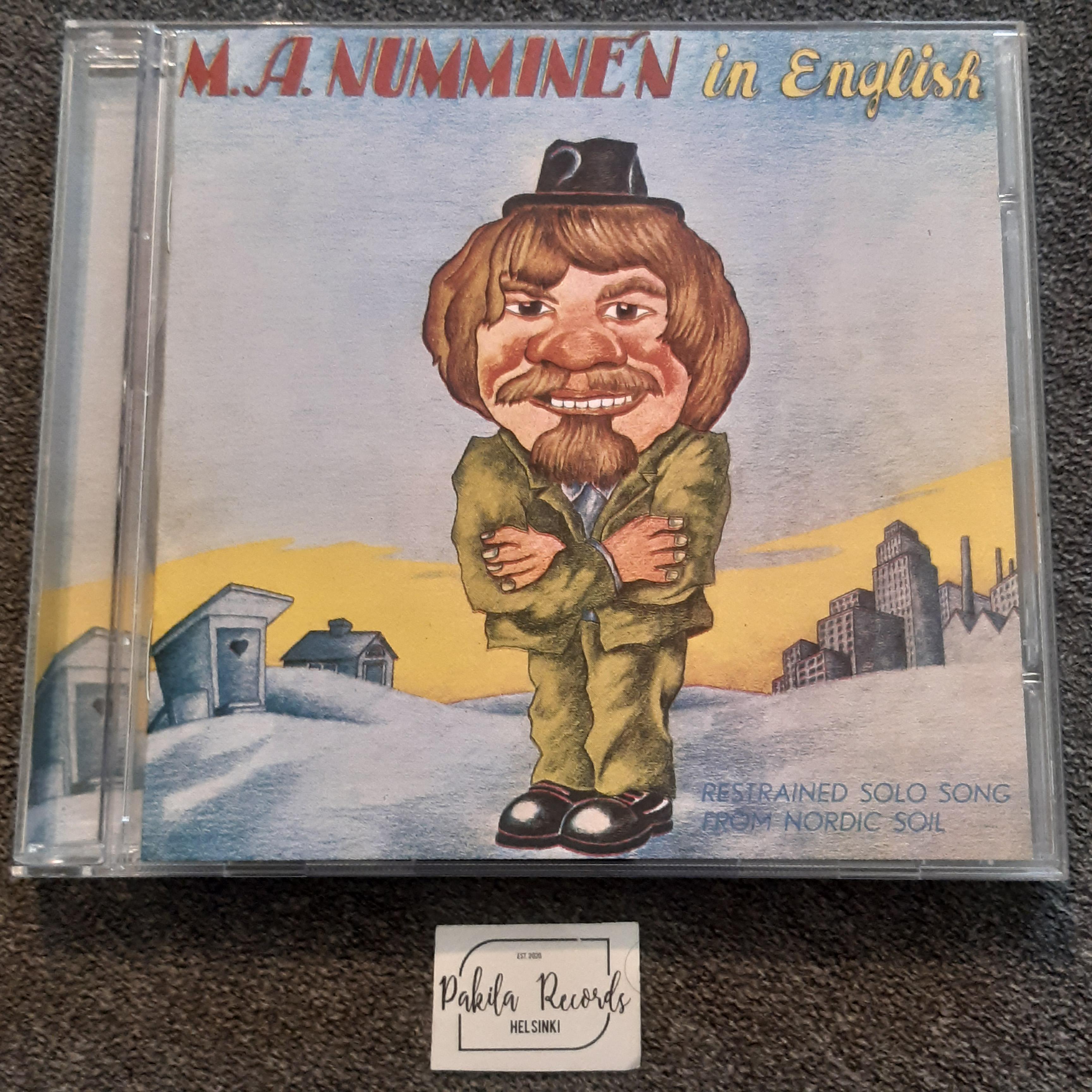 M.A. Numminen - In English - CD (käytetty)