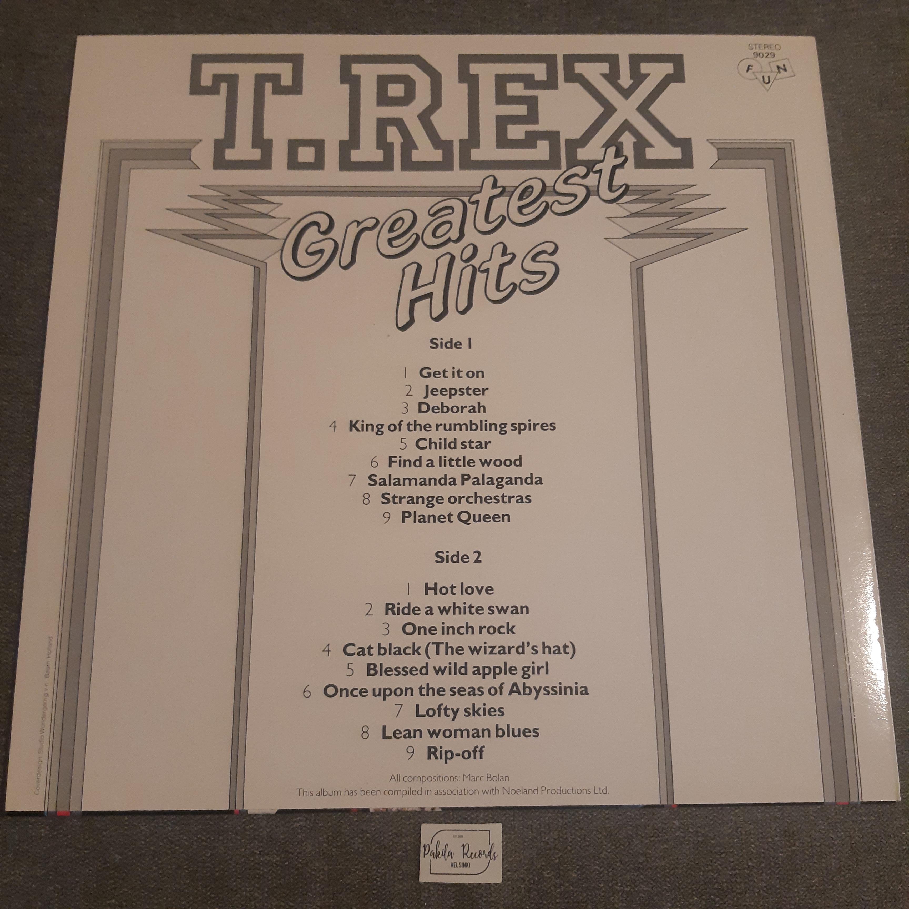 T. Rex - Greatest Hits - LP (käytetty)