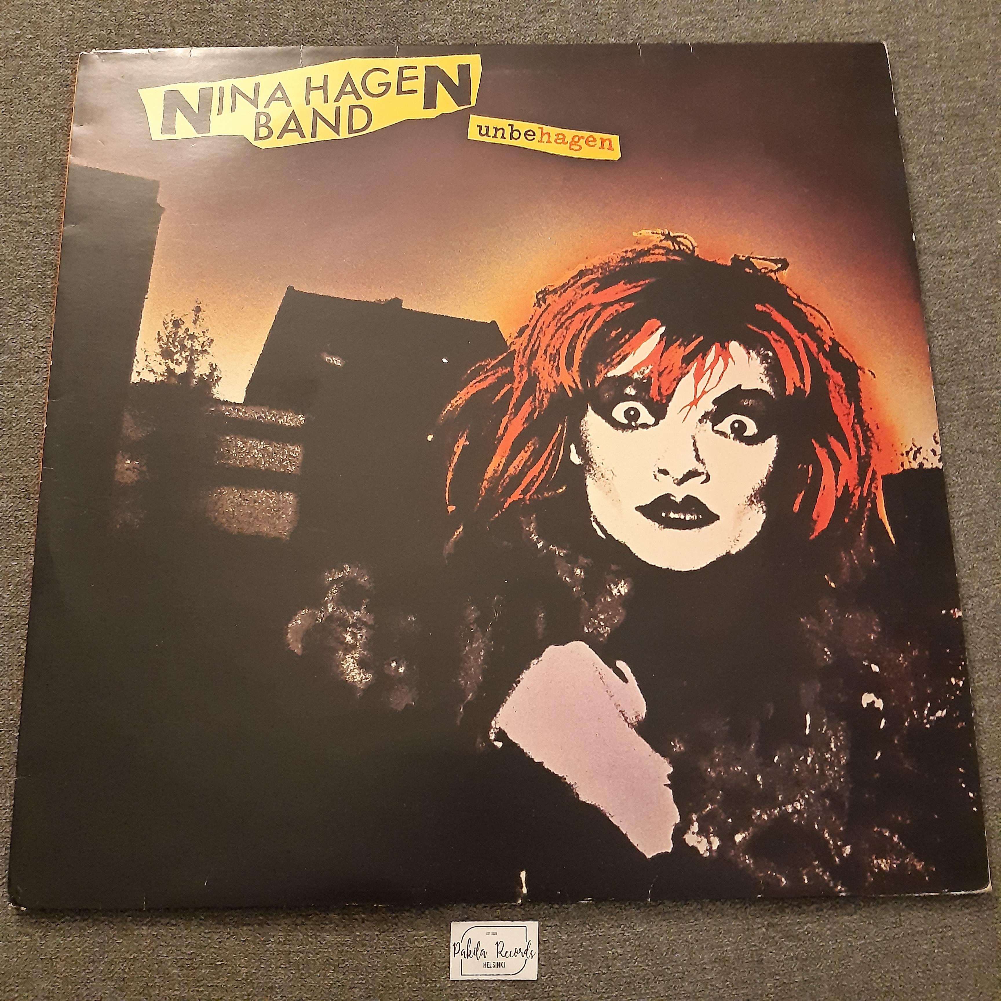 Nina Hagen Band - Unbehagen - LP (käytetty)