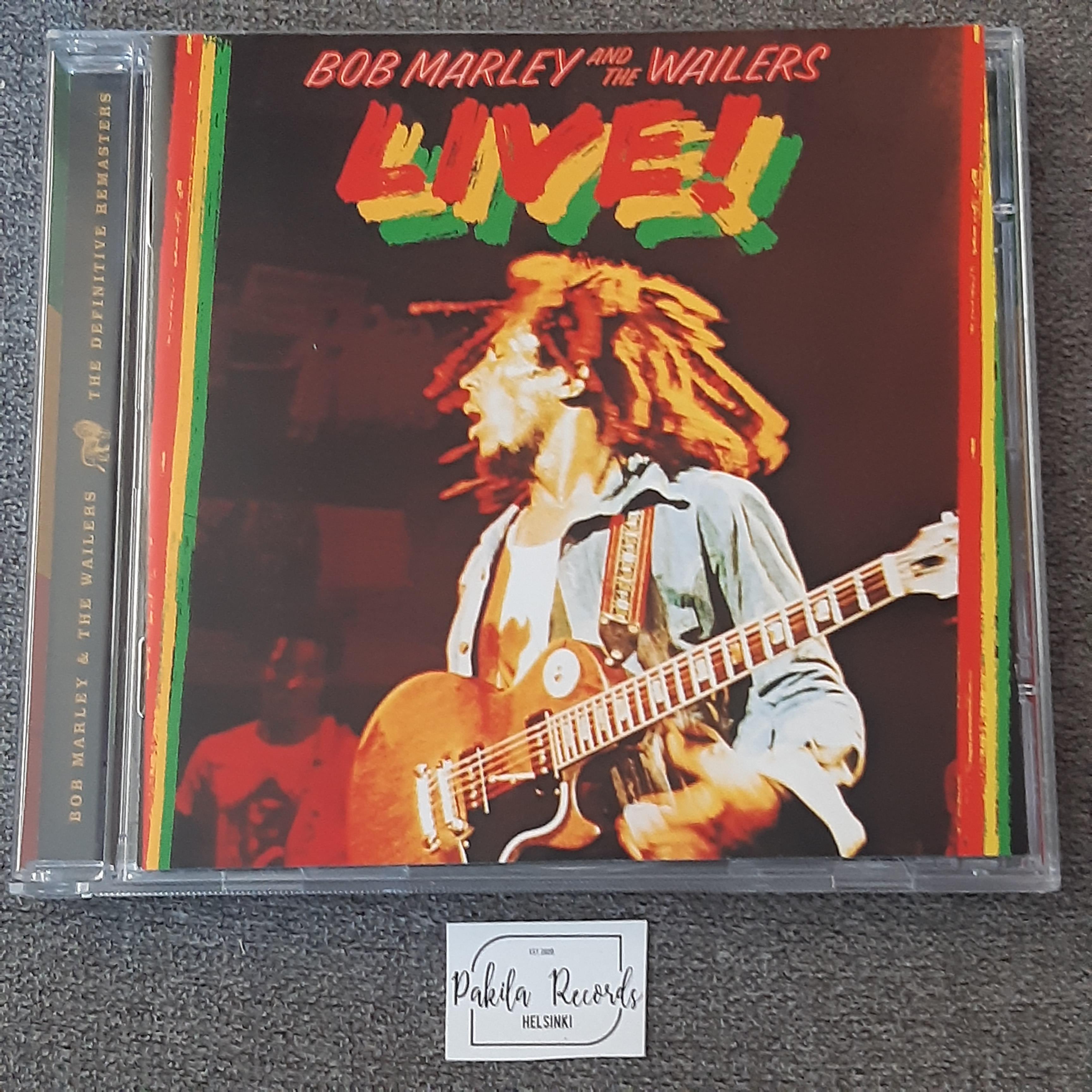 Bob Marley And The Wailers - Live! - CD (käytetty)