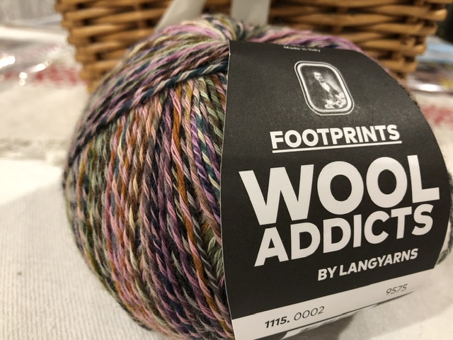Footprints Wool Addicts by Langyarns