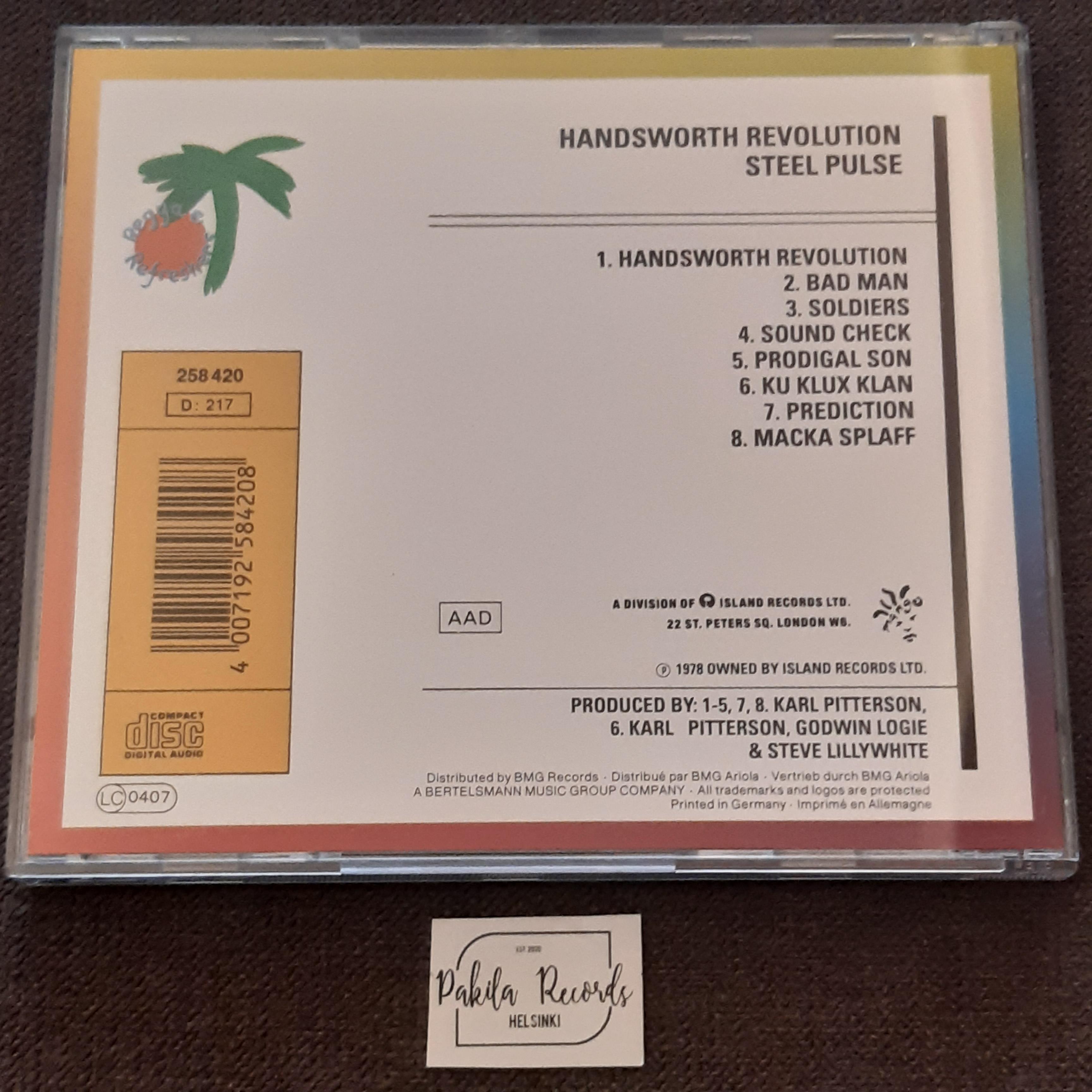 Steel Pulse - Handsworth Revolution - CD (käytetty)
