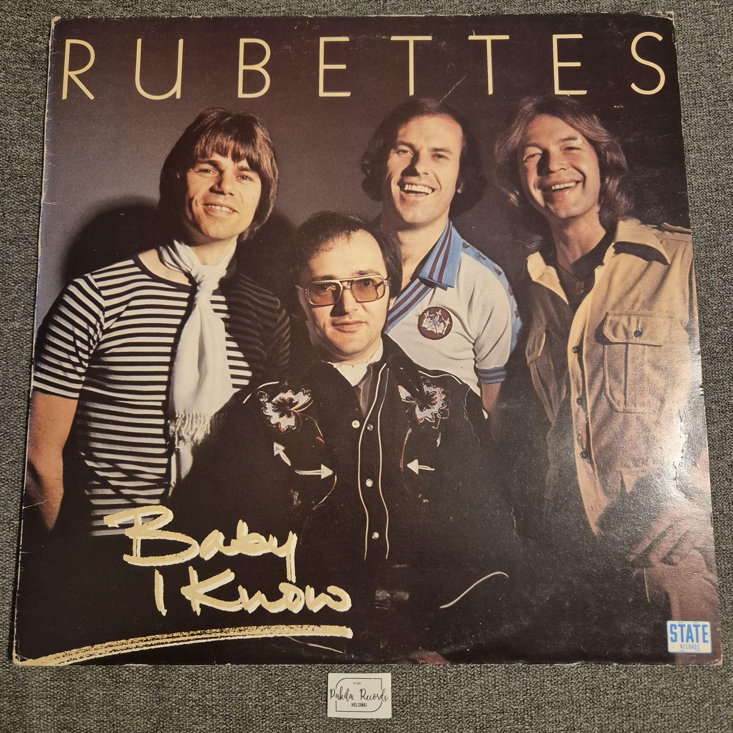 The Rubettes - Baby I Know - LP (käytetty)