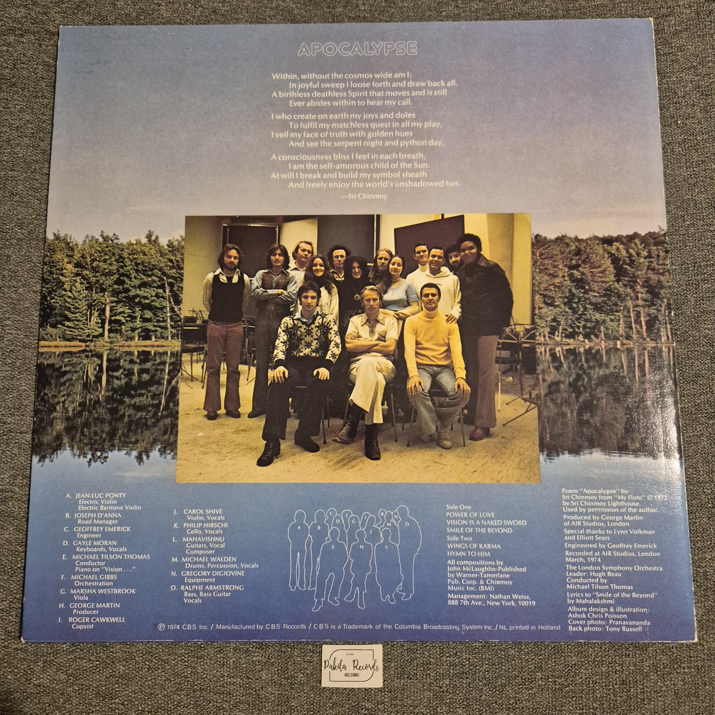 Mahavishnu Orchestra With The London Symphony Orchestra, Michael Tilson Thomas - LP (käytetty)