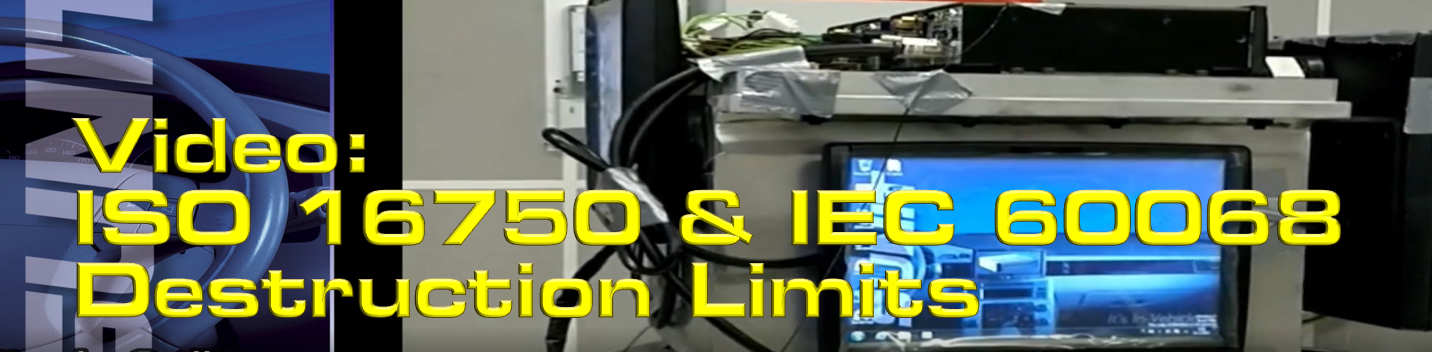 ISO16750, IEC 60068, Vibration impact, Vibrationstest