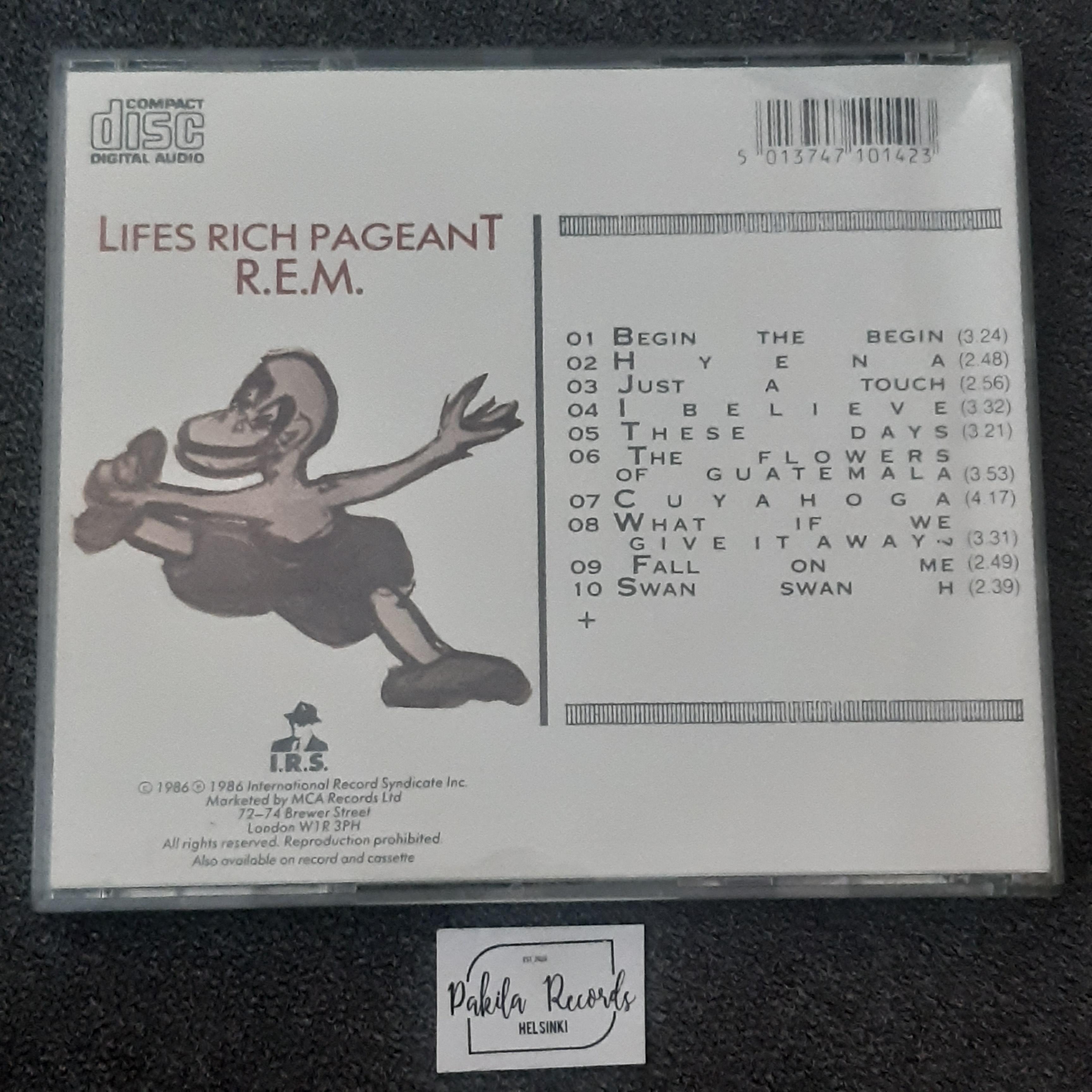 R.E.M. - Lifes Rich Pageant - CD (käytetty)