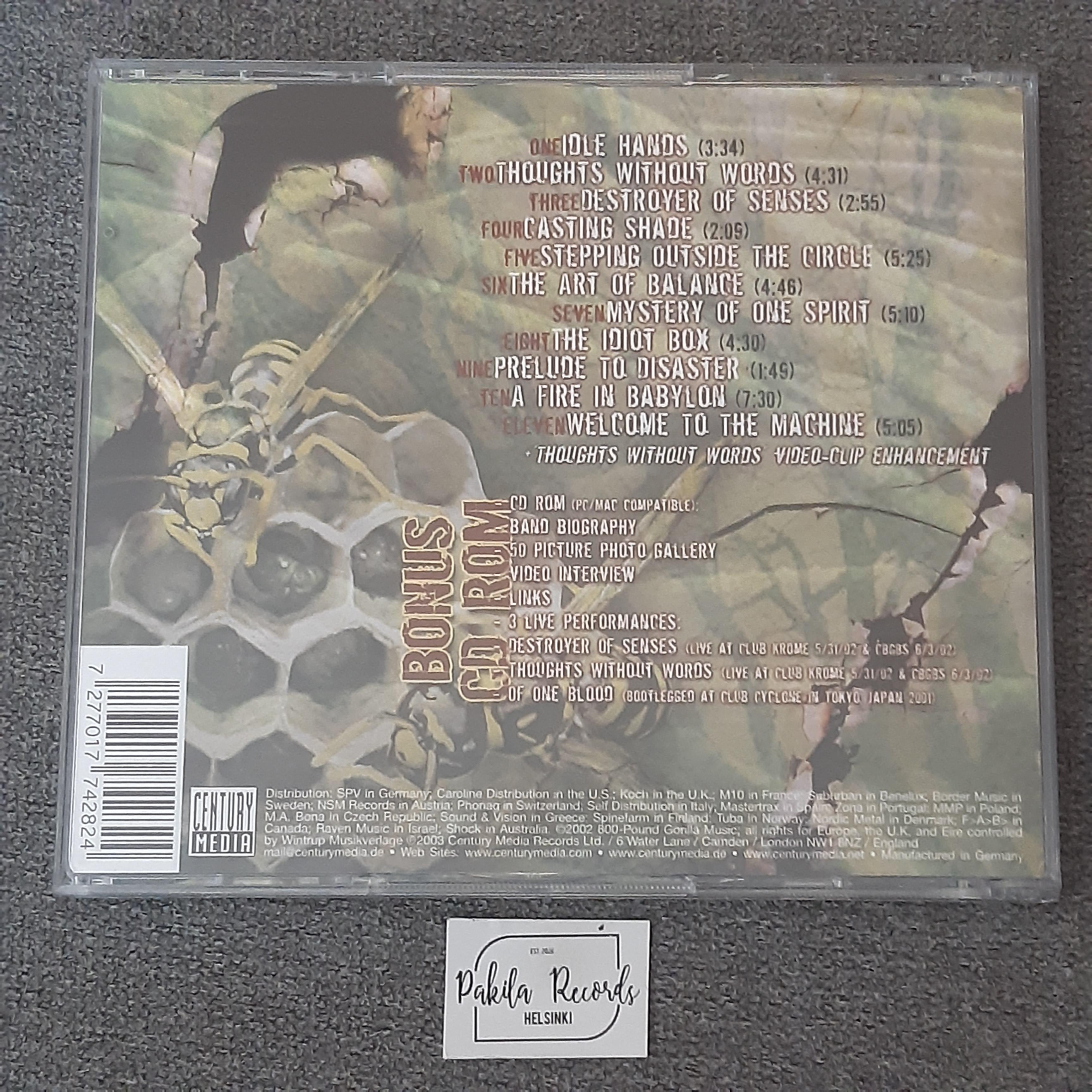Shadows Fall - The Art Of Balance - CD + CD-rom (käytetty)