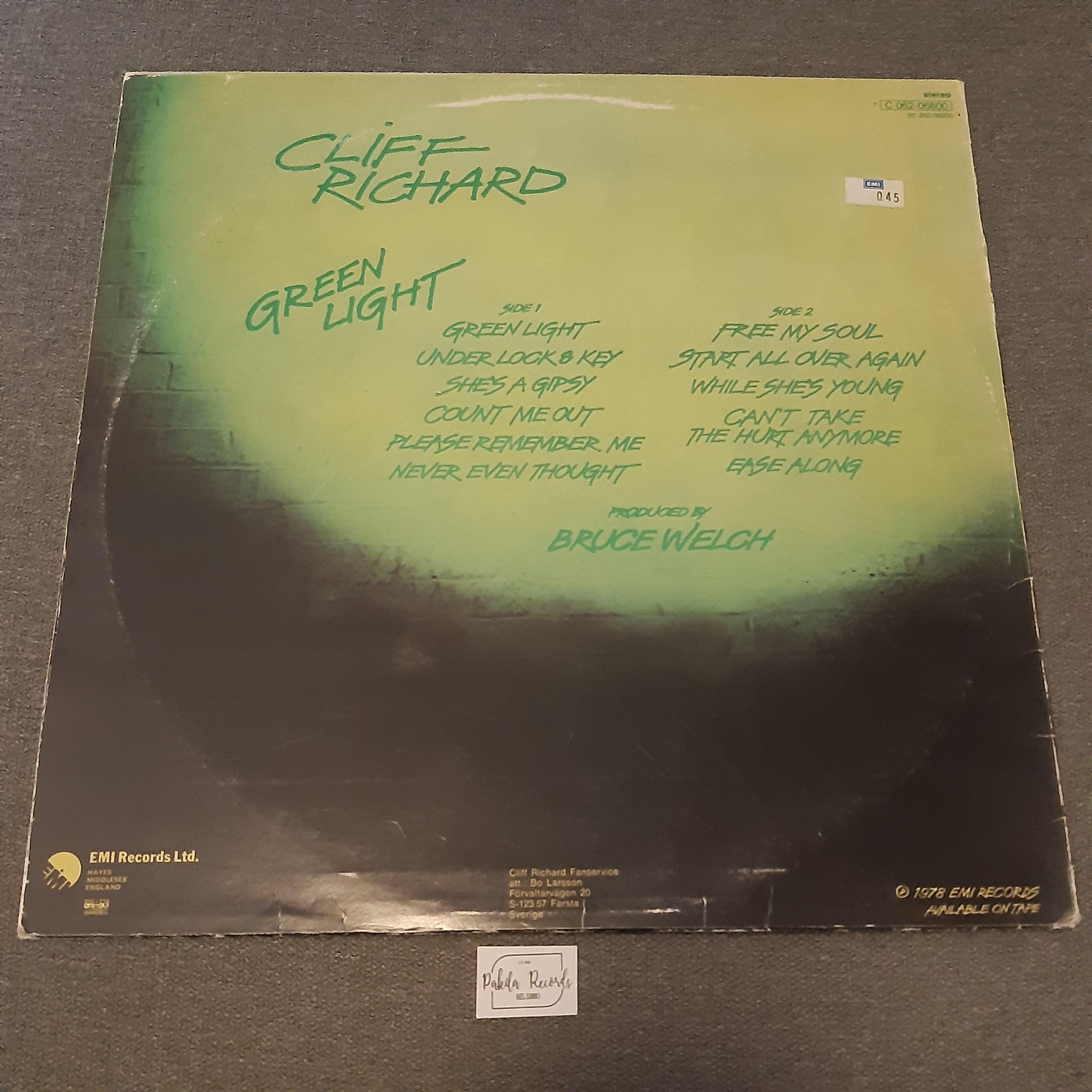 Cliff Richard - Green Light - LP (käytetty)