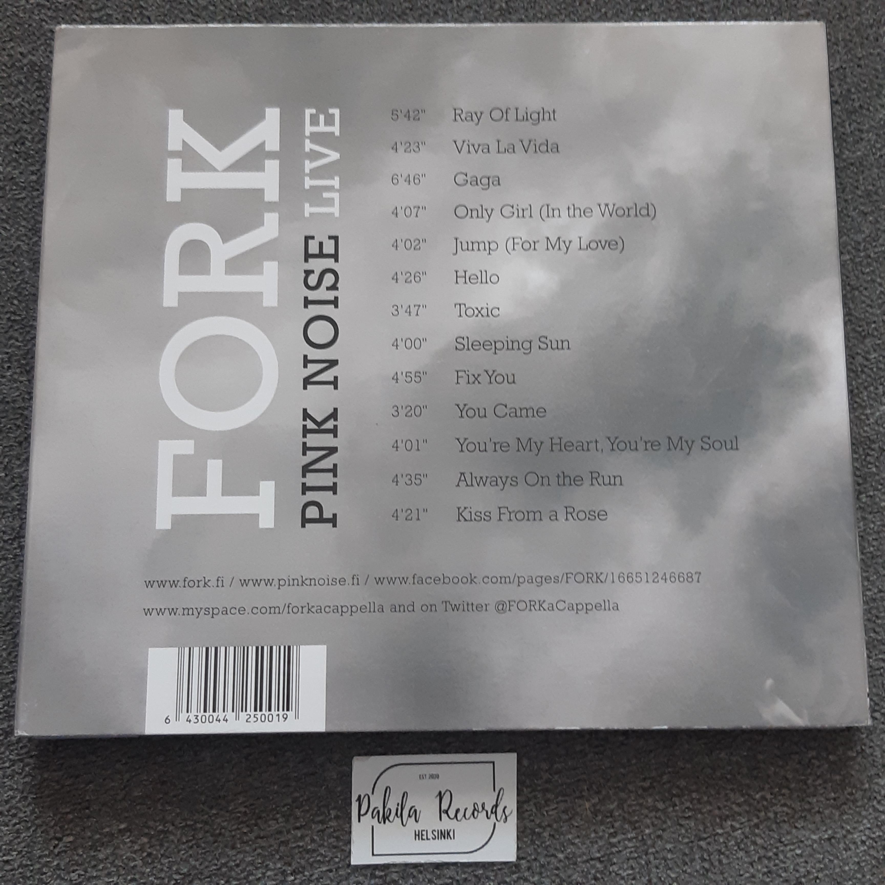 Fork - Pink Noise Live - CD (käytetty)