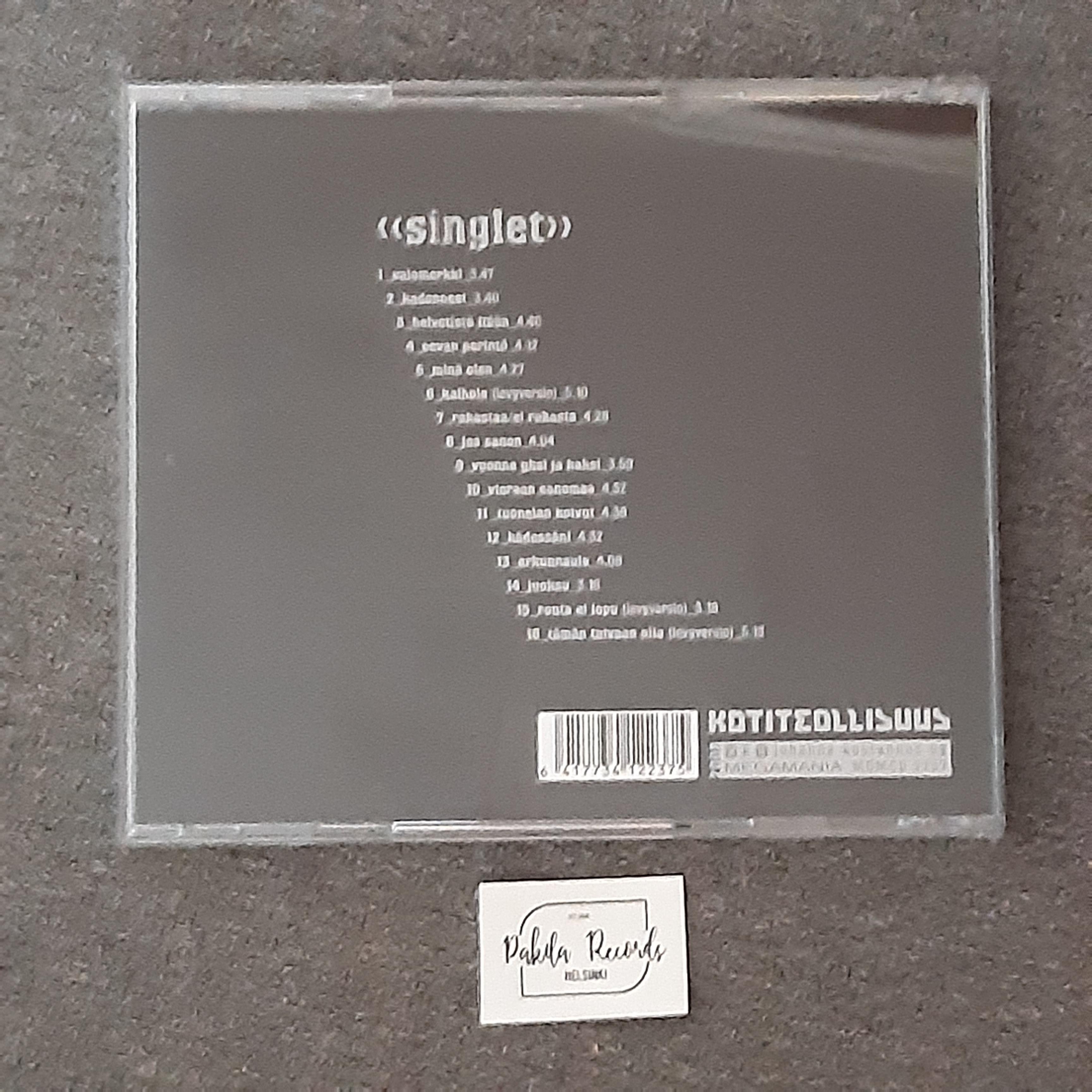 Kotiteollisuus - Murheen mailla, singlet 1996-2007 - CD (käytetty)