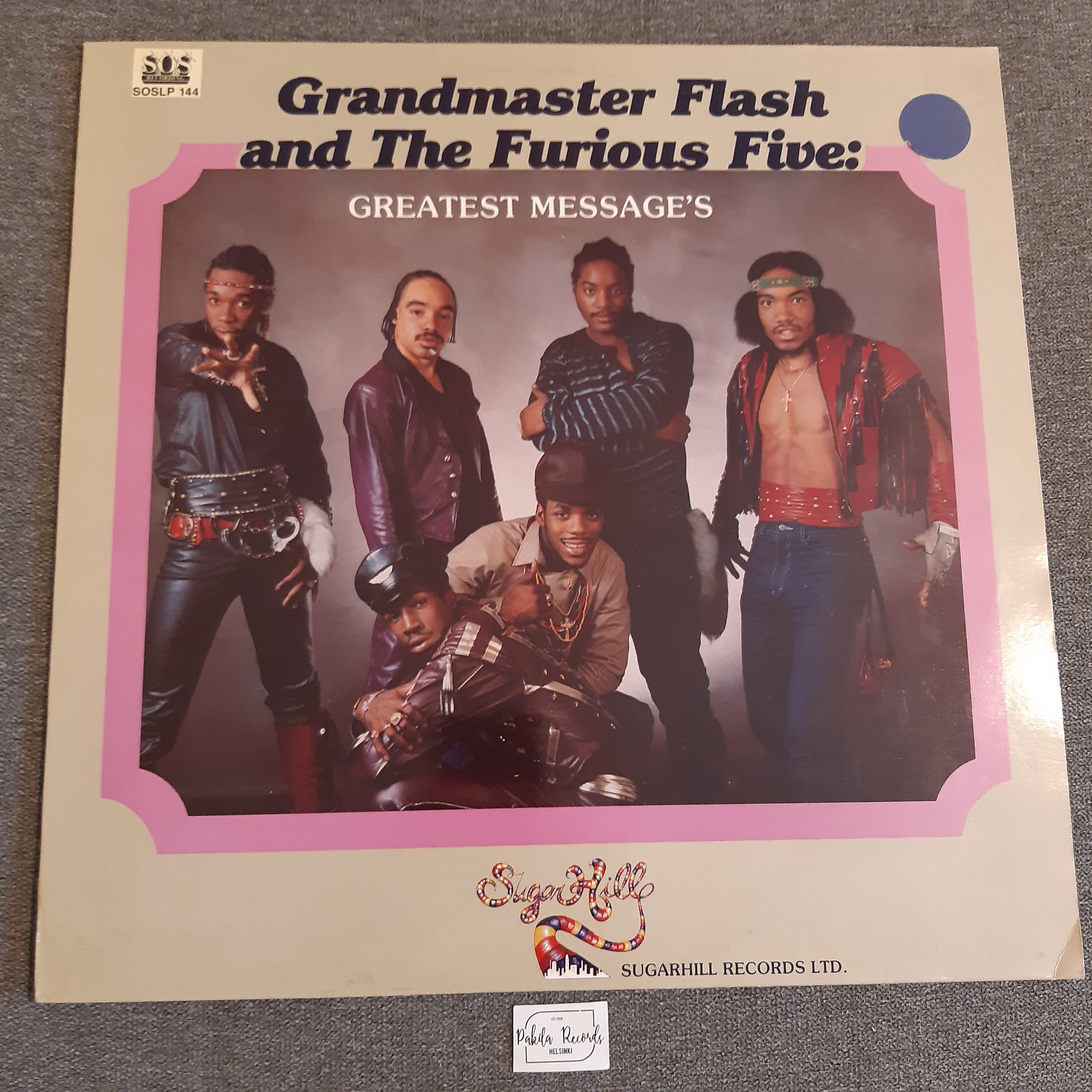 Grandmaster Flash & The Furious Five - Greatest Message's - LP (käytetty)