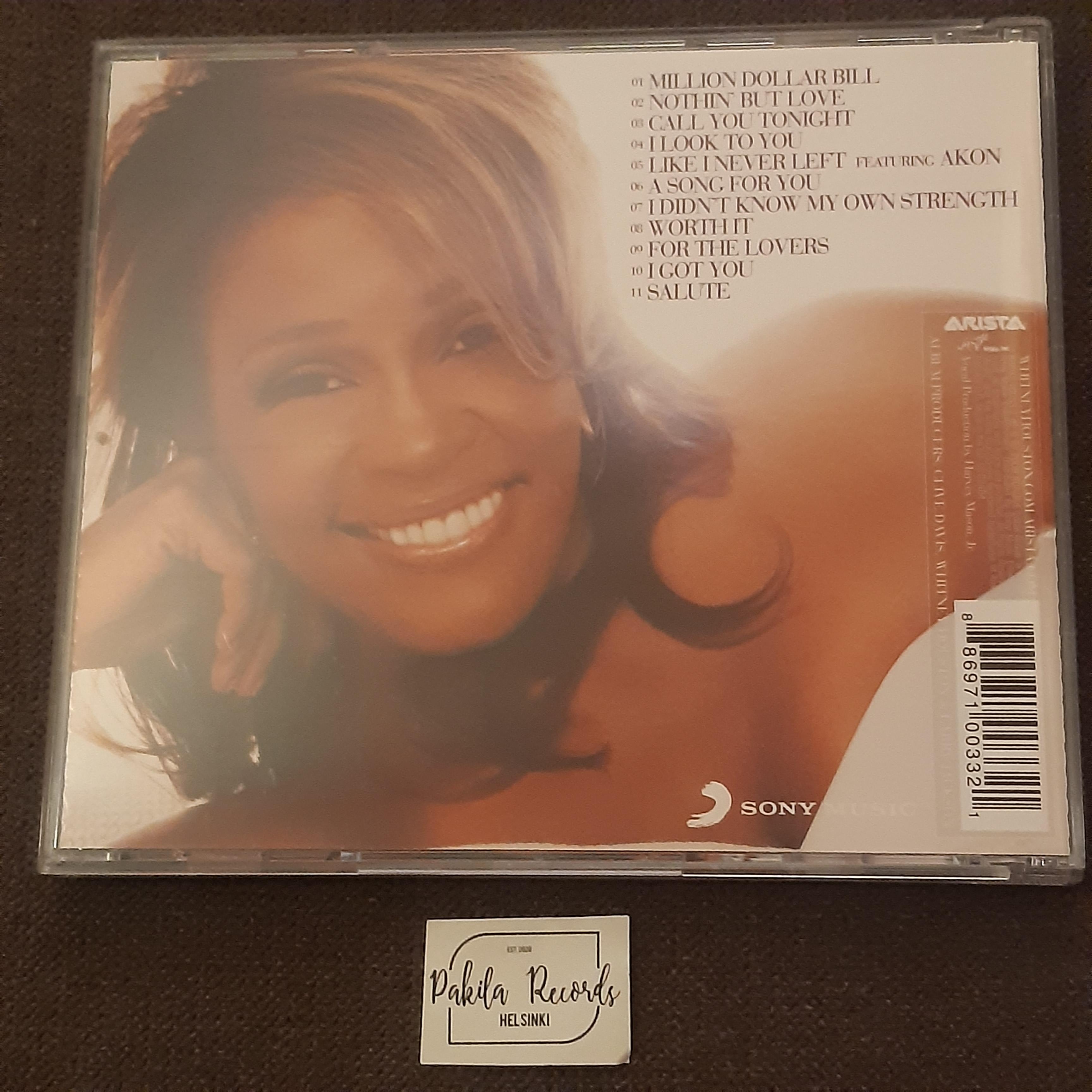 Whitney Houston - I Look To You - CD (käytetty)